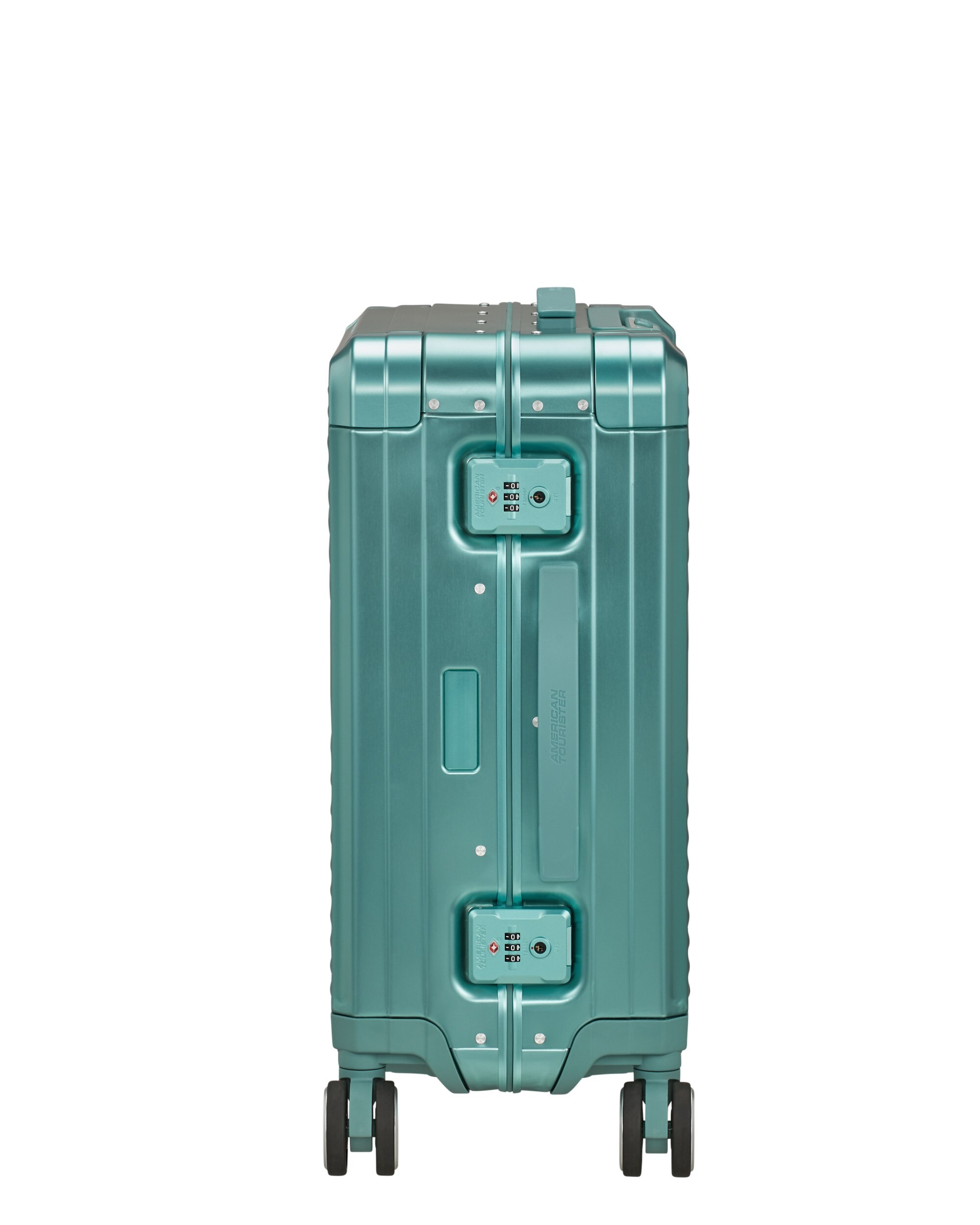 Maleta de cabina Soundbox Alu rígida con capacidad de 39 L - American Tourister - Turquesa Turquesa-5