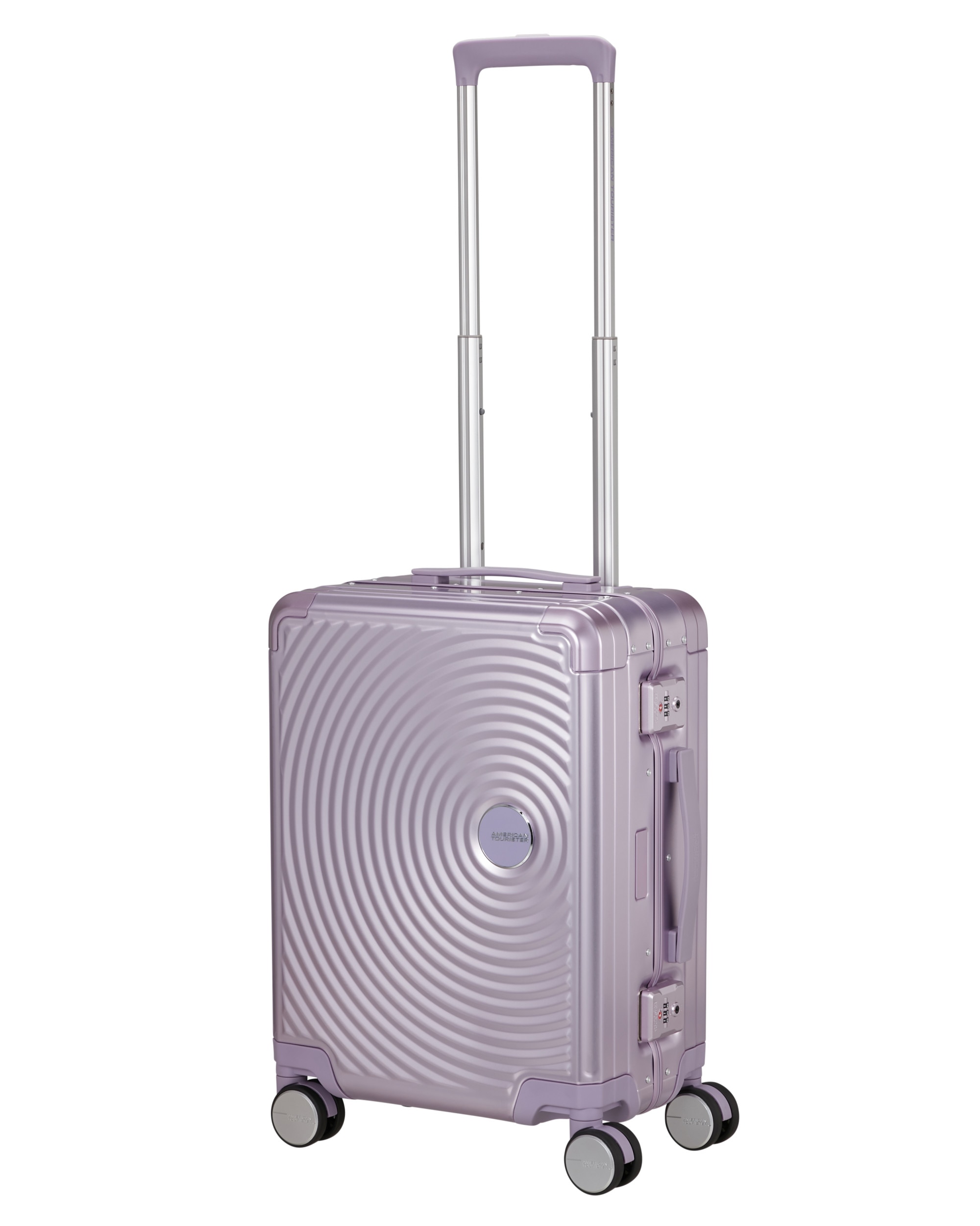 Maleta de cabina Soundbox Alu rígida con capacidad de 39 L - American Tourister - Lila Lila-6