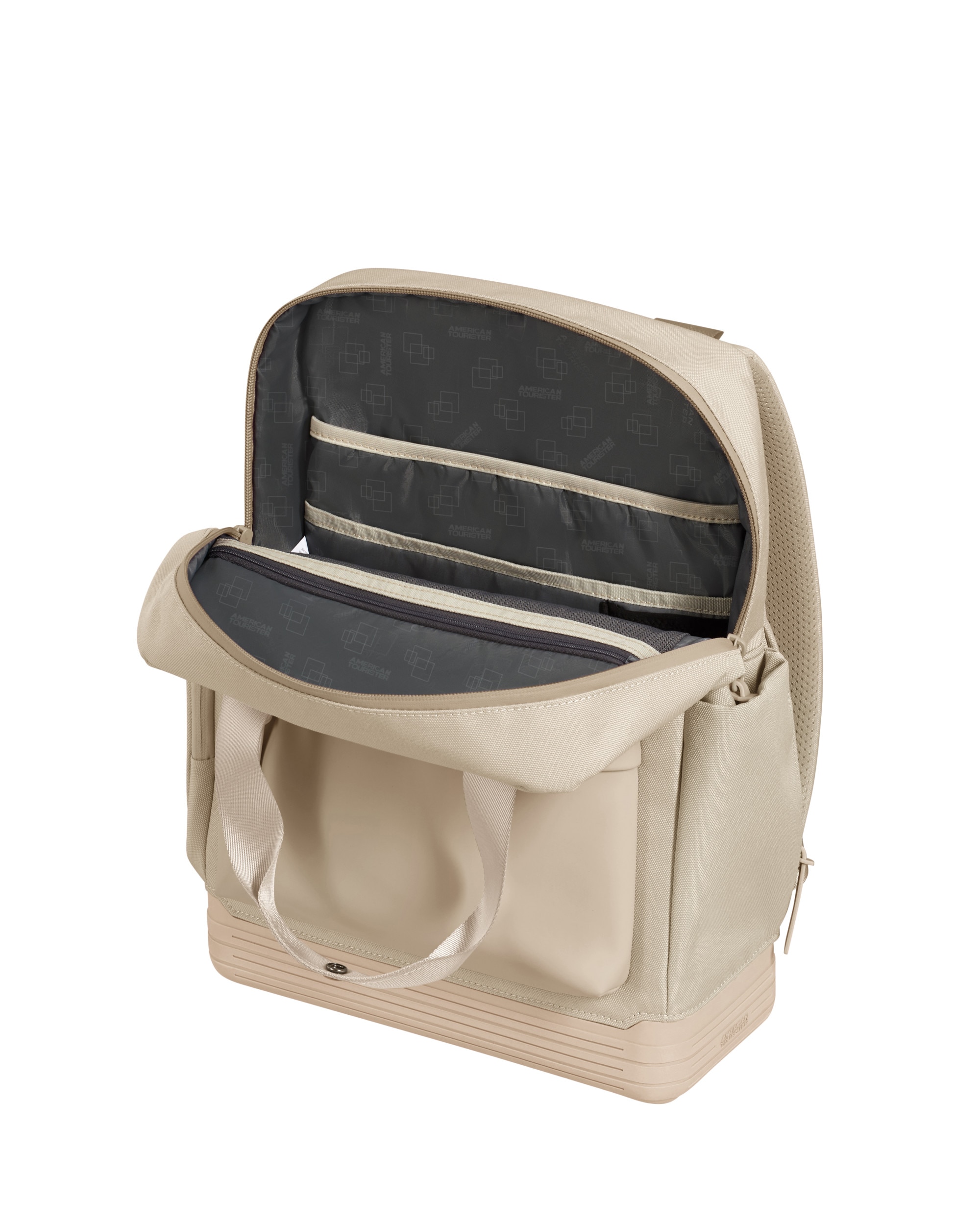 Mochila para portátil de 15'' Soulpack blanda con capacidad de 17 litros - American Tourister - Beige Beige-3
