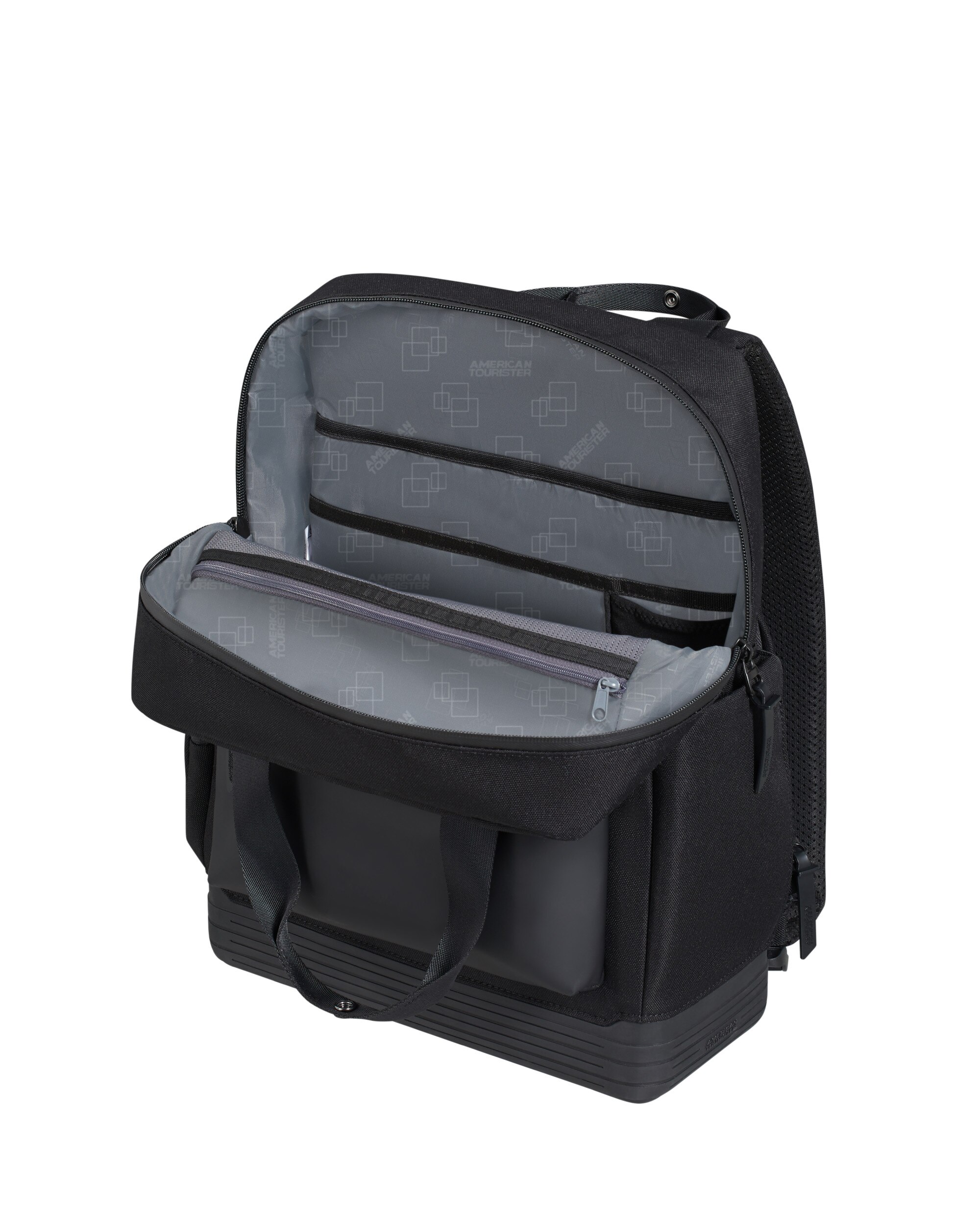 Mochila para portátil de 15'' Soulpack blanda con capacidad de 17 litros - American Tourister - Negro Negro-3