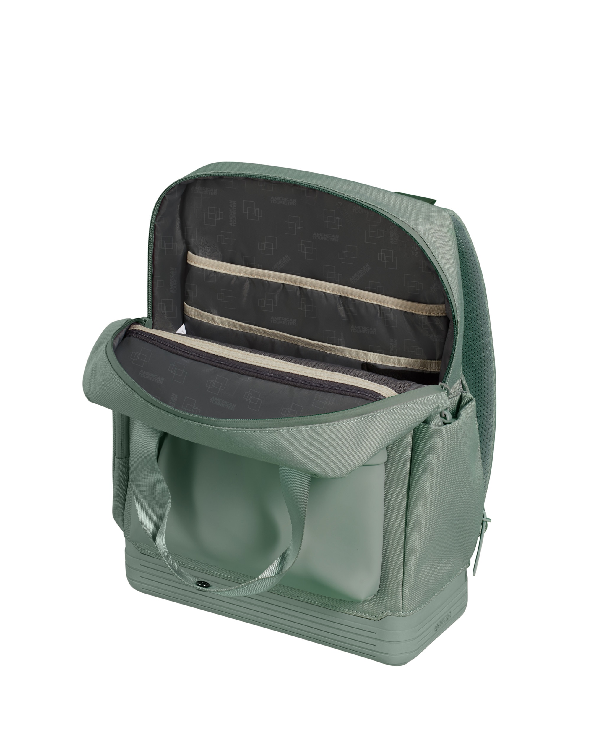 Mochila para portátil de 15'' Soulpack blanda con capacidad de 17 litros - American Tourister - Verde Verde-3