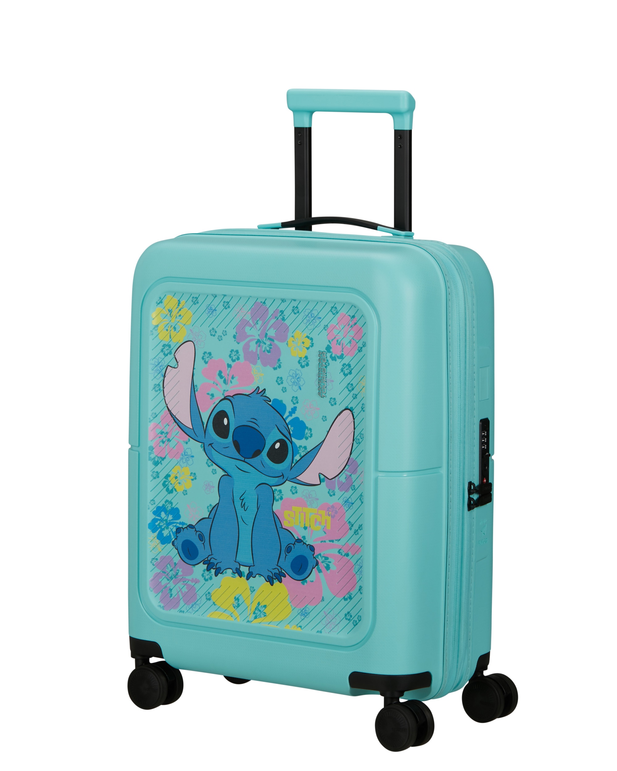 Maleta de cabina expandible dashpop disney rígida con capacidad hasta 47 litros - American Tourister - Azul claro Azul claro-1