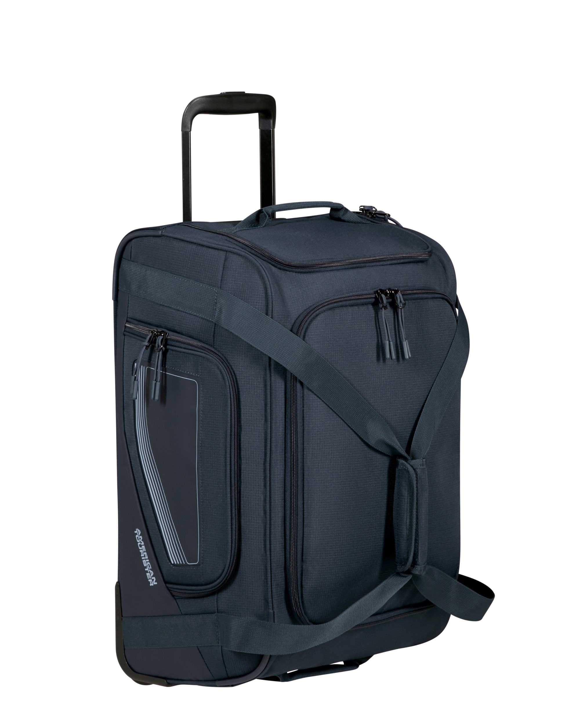 Bolsa de viaje de cabina con ruedas S City Racer blanda con capacidad de 50 litros - American Tourister - Azul marino Azul marino-1