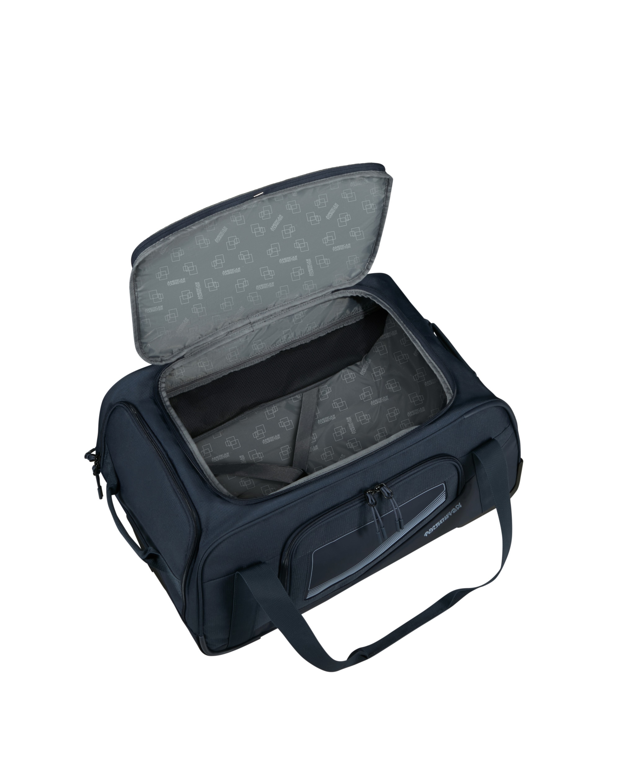 Bolsa de viaje de cabina con ruedas S City Racer blanda con capacidad de 50 litros - American Tourister - Azul marino Azul marino-3