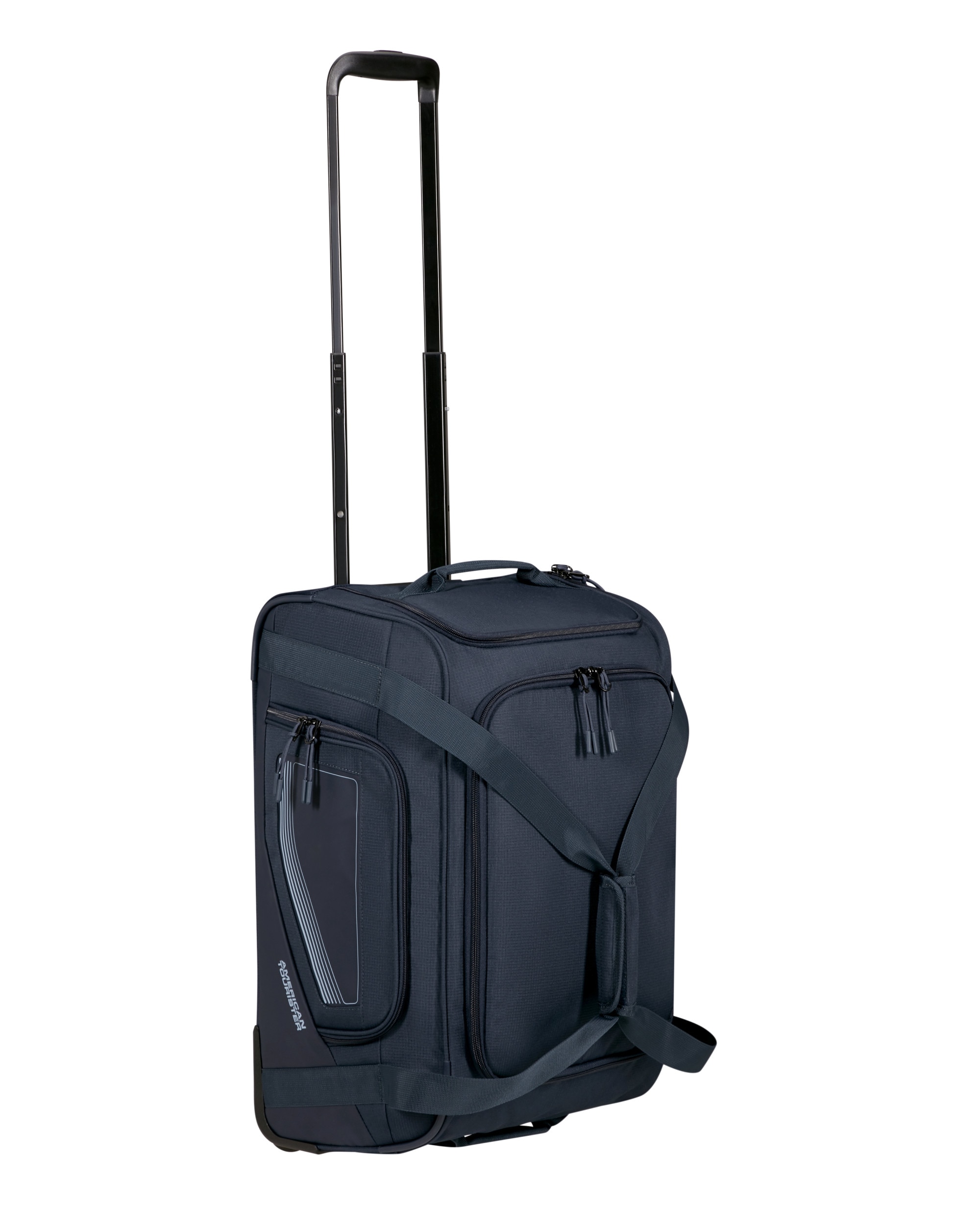 Bolsa de viaje de cabina con ruedas S City Racer blanda con capacidad de 50 litros - American Tourister - Azul marino Azul marino-4