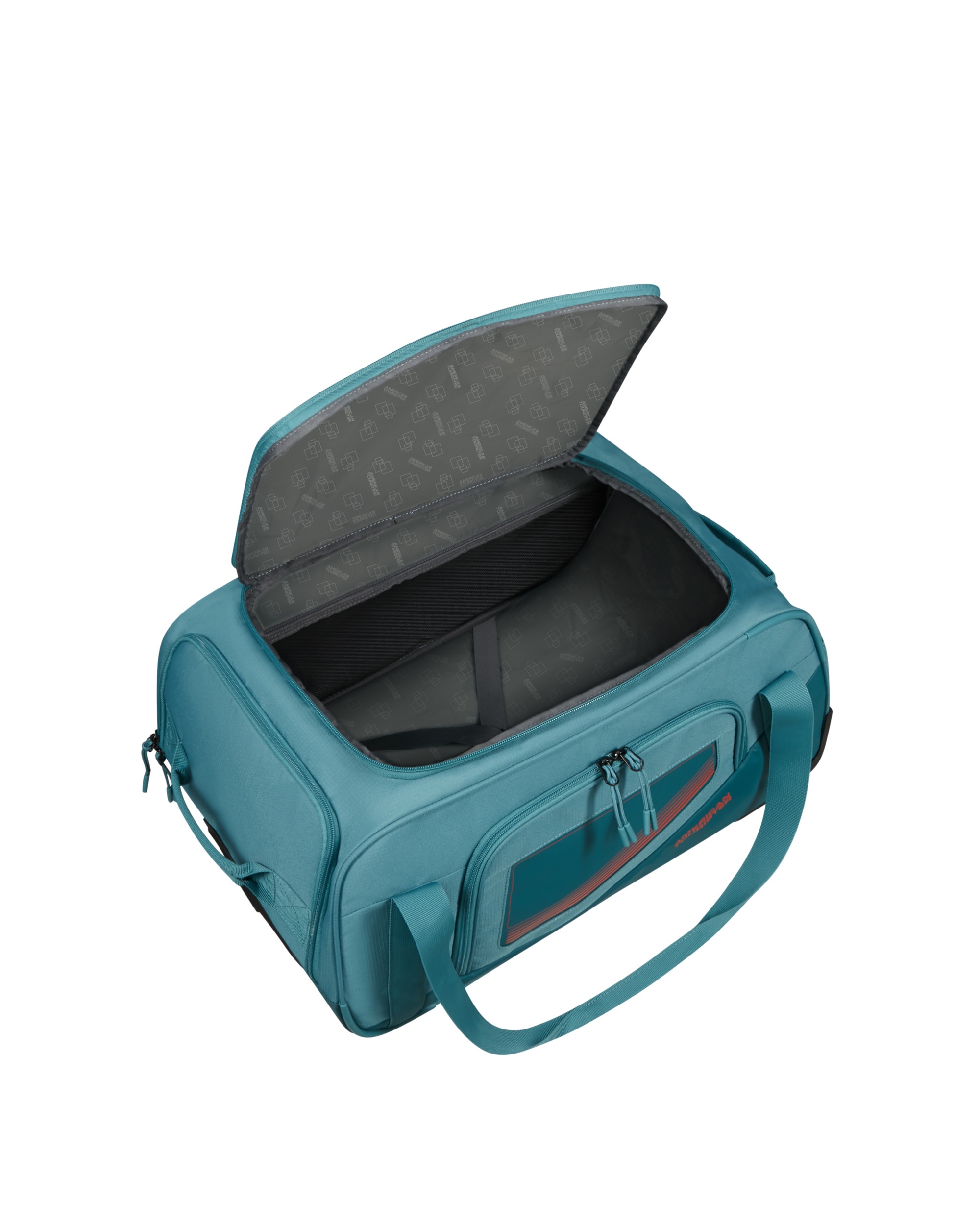 Bolsa de viaje de cabina con ruedas S City Racer blanda con capacidad de 50 litros - American Tourister - Turquesa Turquesa-3