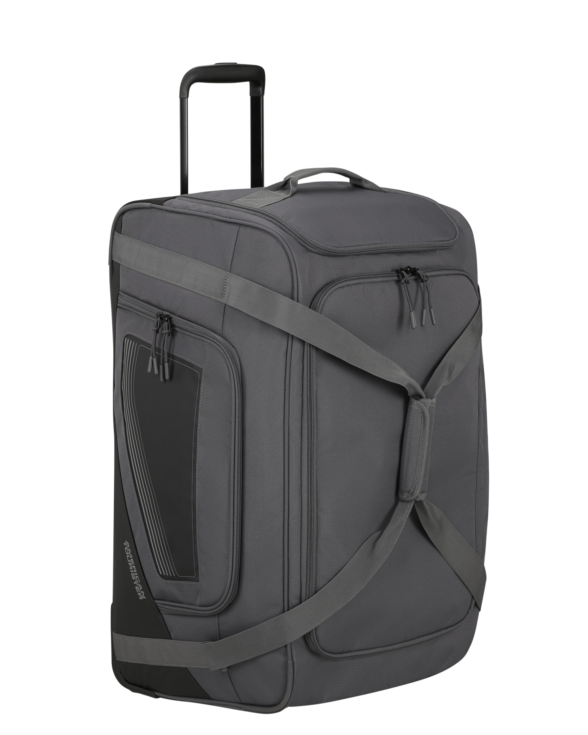 Bolsa de viaje mediana con ruedas S City Racer blanda con capacidad de 98 litros - American Tourister - Negro Negro-1