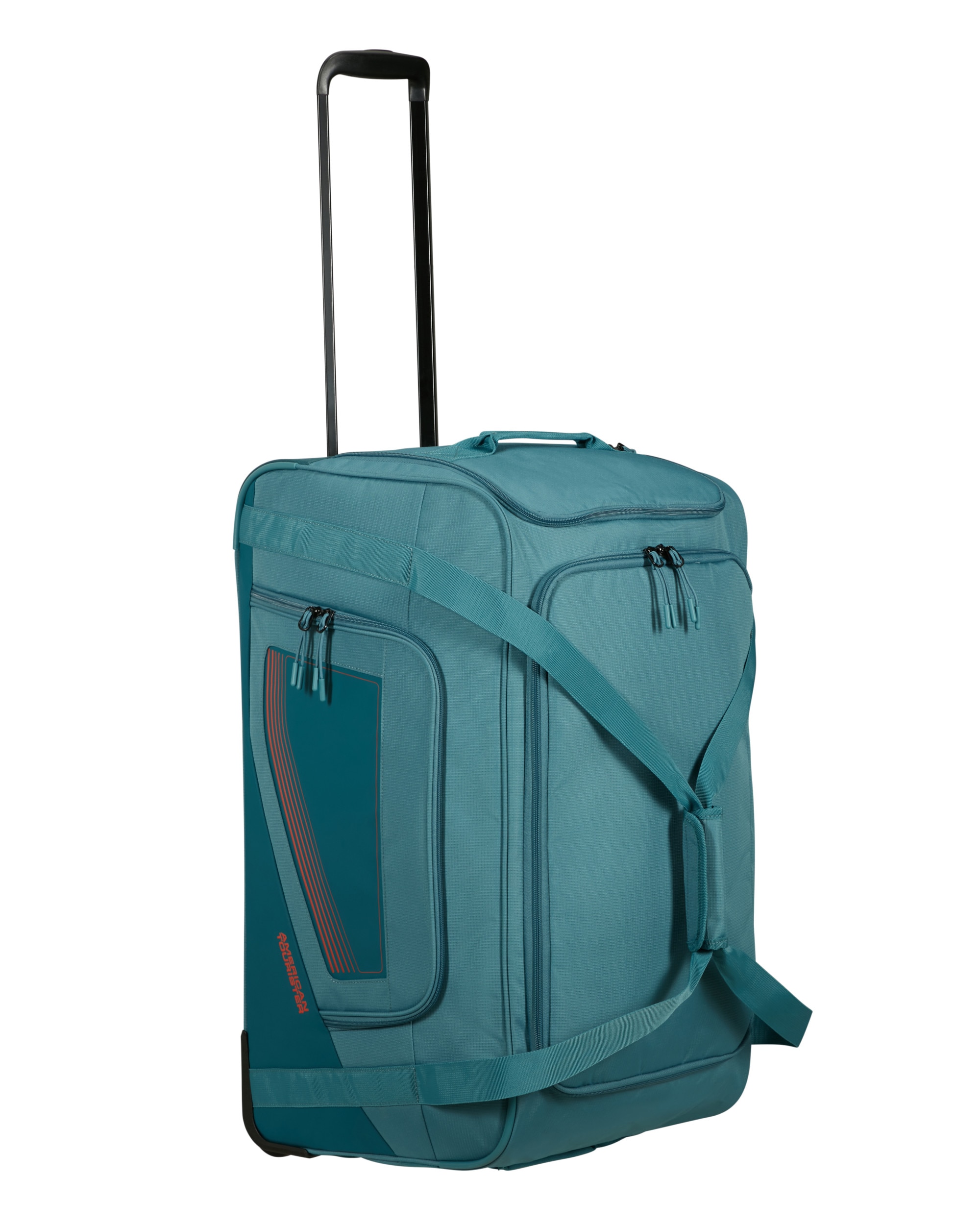 Bolsa de viaje mediana con ruedas S City Racer blanda con capacidad de 98 litros - American Tourister - Turquesa Turquesa-4