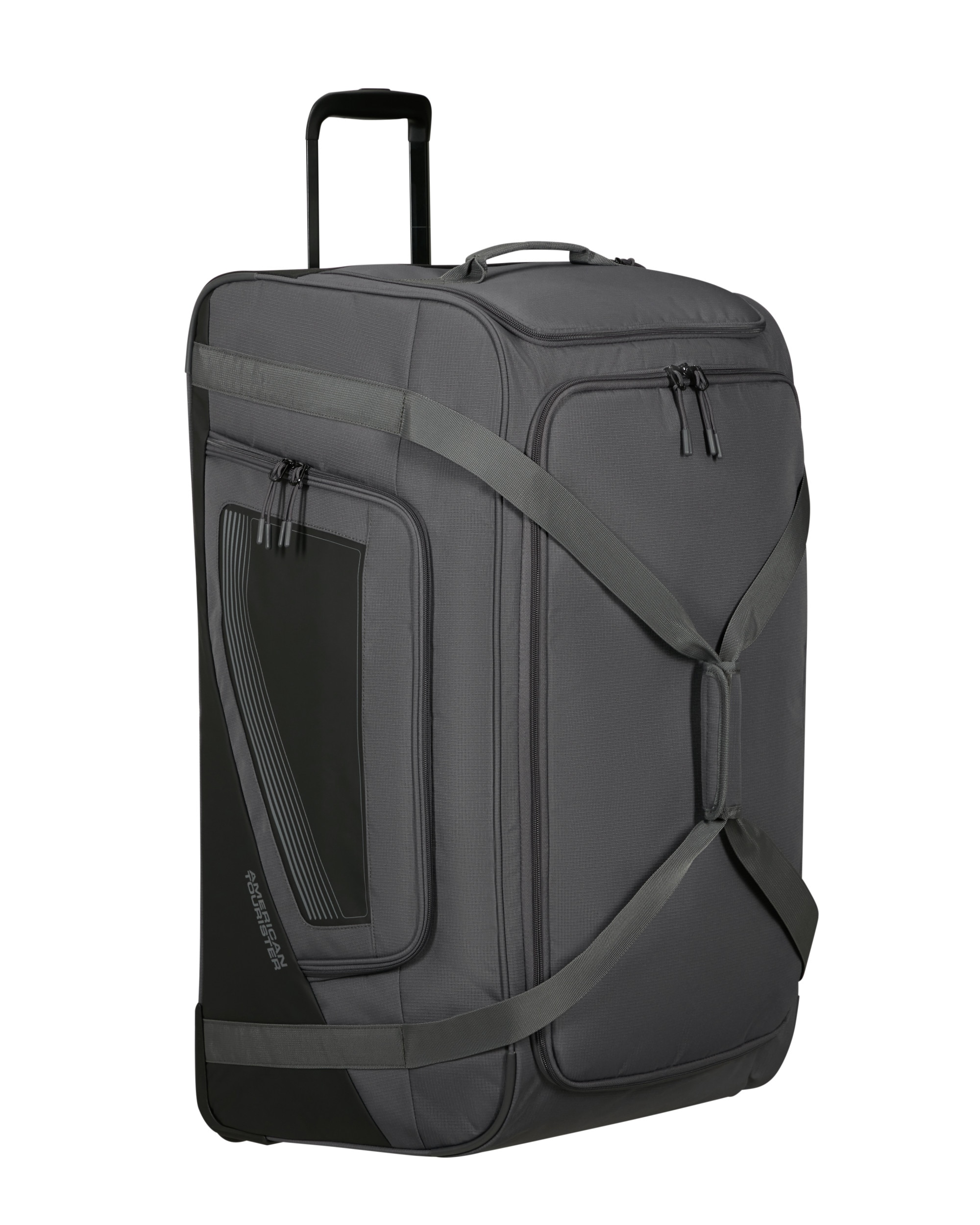 Bolsa de viaje grande con ruedas S City Racer blanda con capacidad de 129 litros - American Tourister - Negro Negro-1