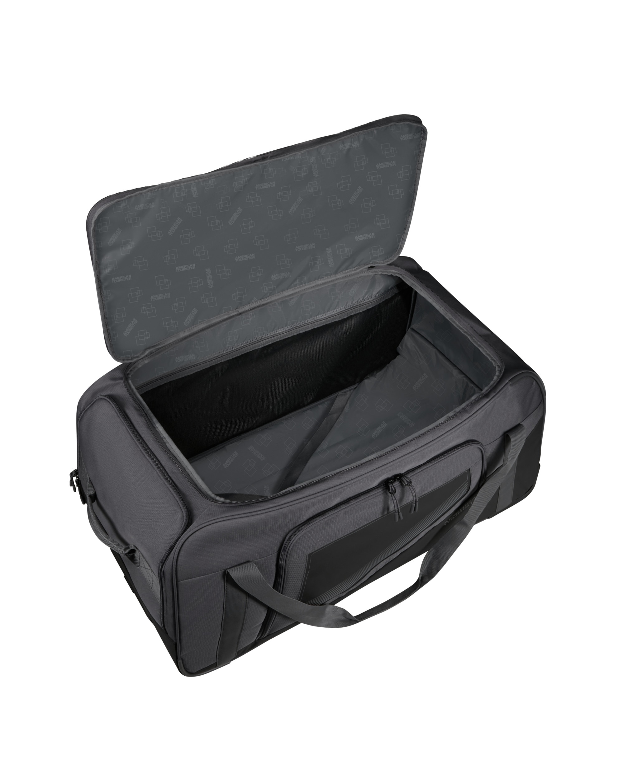 Bolsa de viaje grande con ruedas S City Racer blanda con capacidad de 129 litros - American Tourister - Negro Negro-3