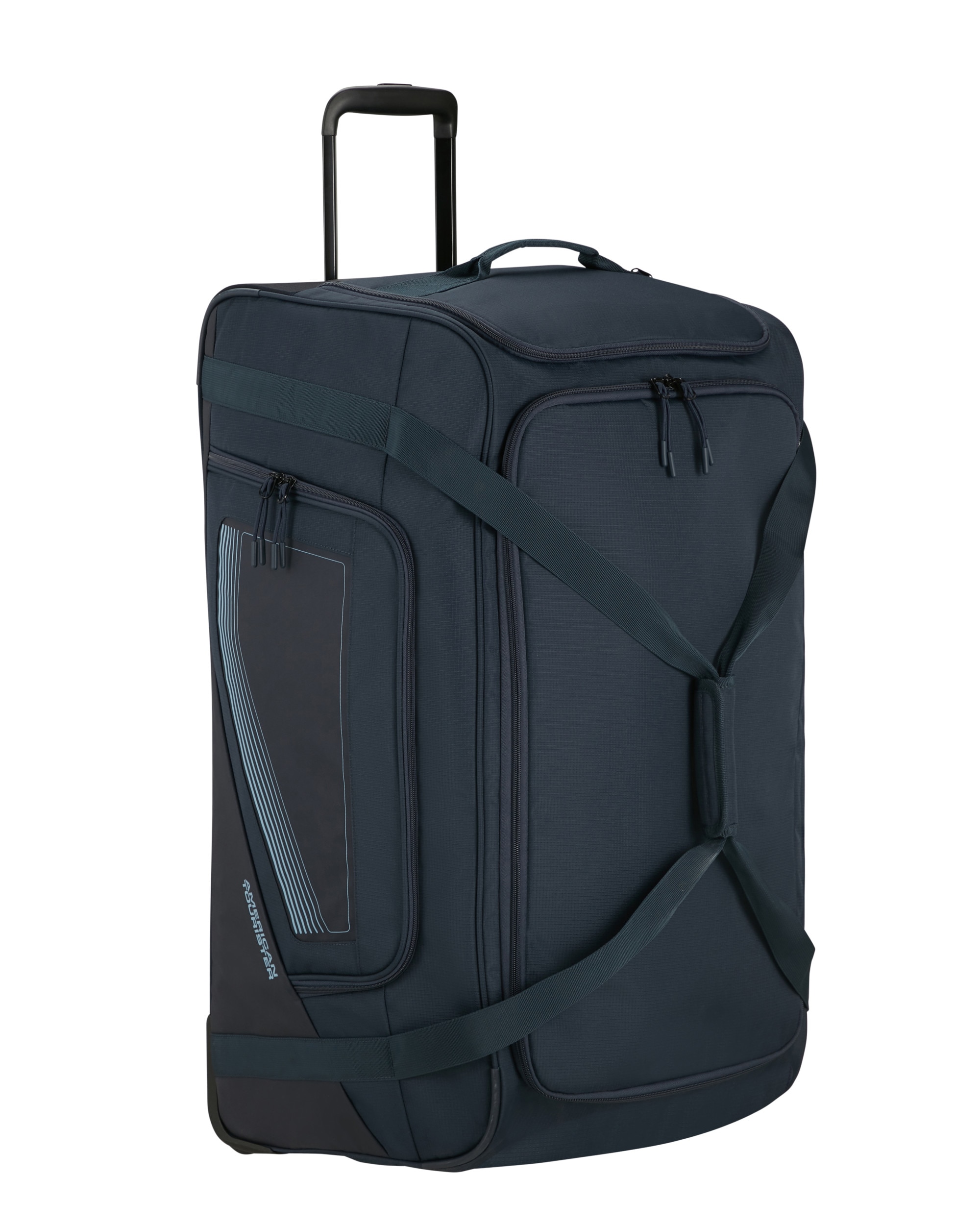 Imagen 0 de Bolsa de viaje grande con ruedas S City Racer blanda con capacidad de 129 litros Azul marino
