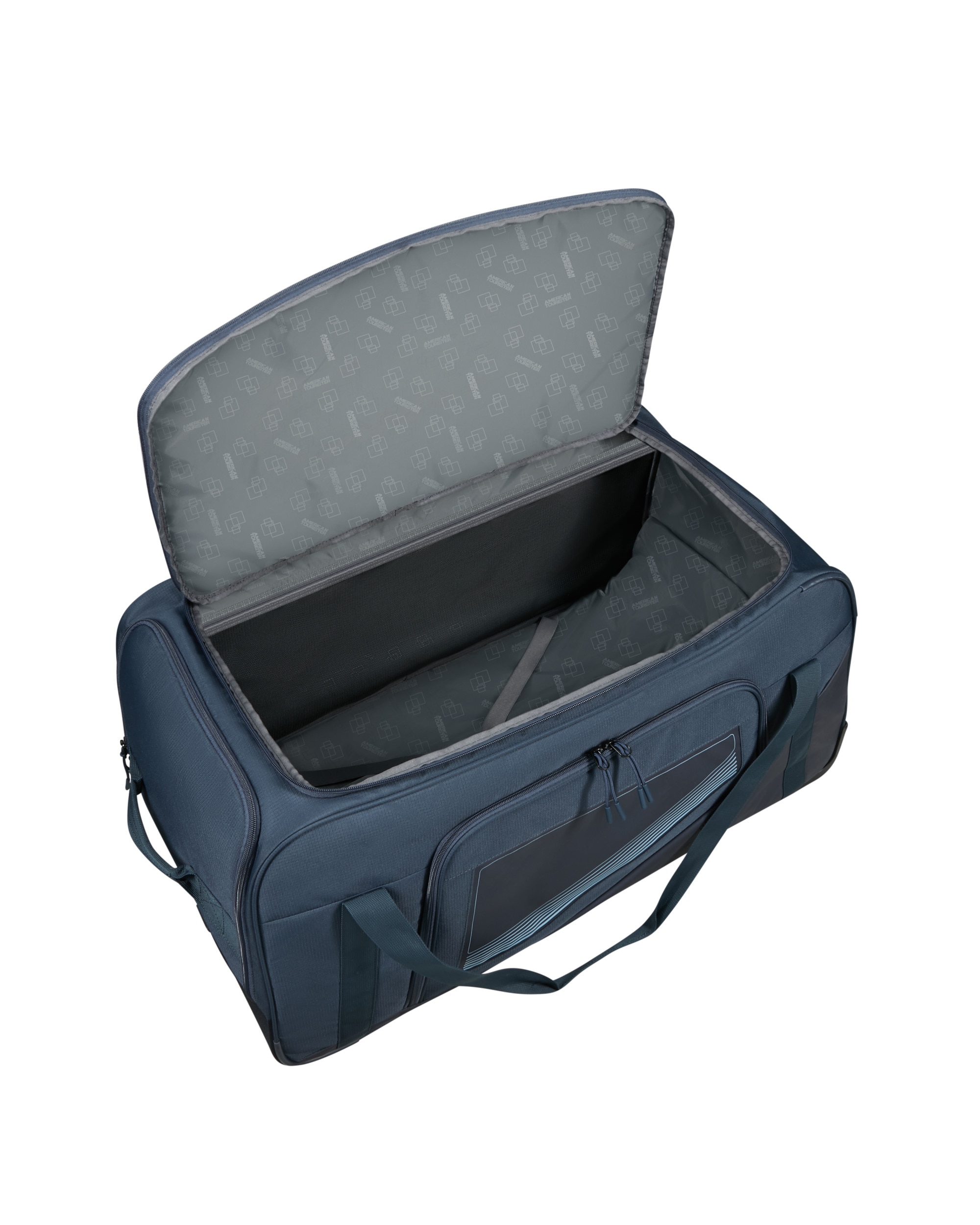 Bolsa de viaje grande con ruedas S City Racer blanda con capacidad de 129 litros - American Tourister - Azul marino Azul marino-3