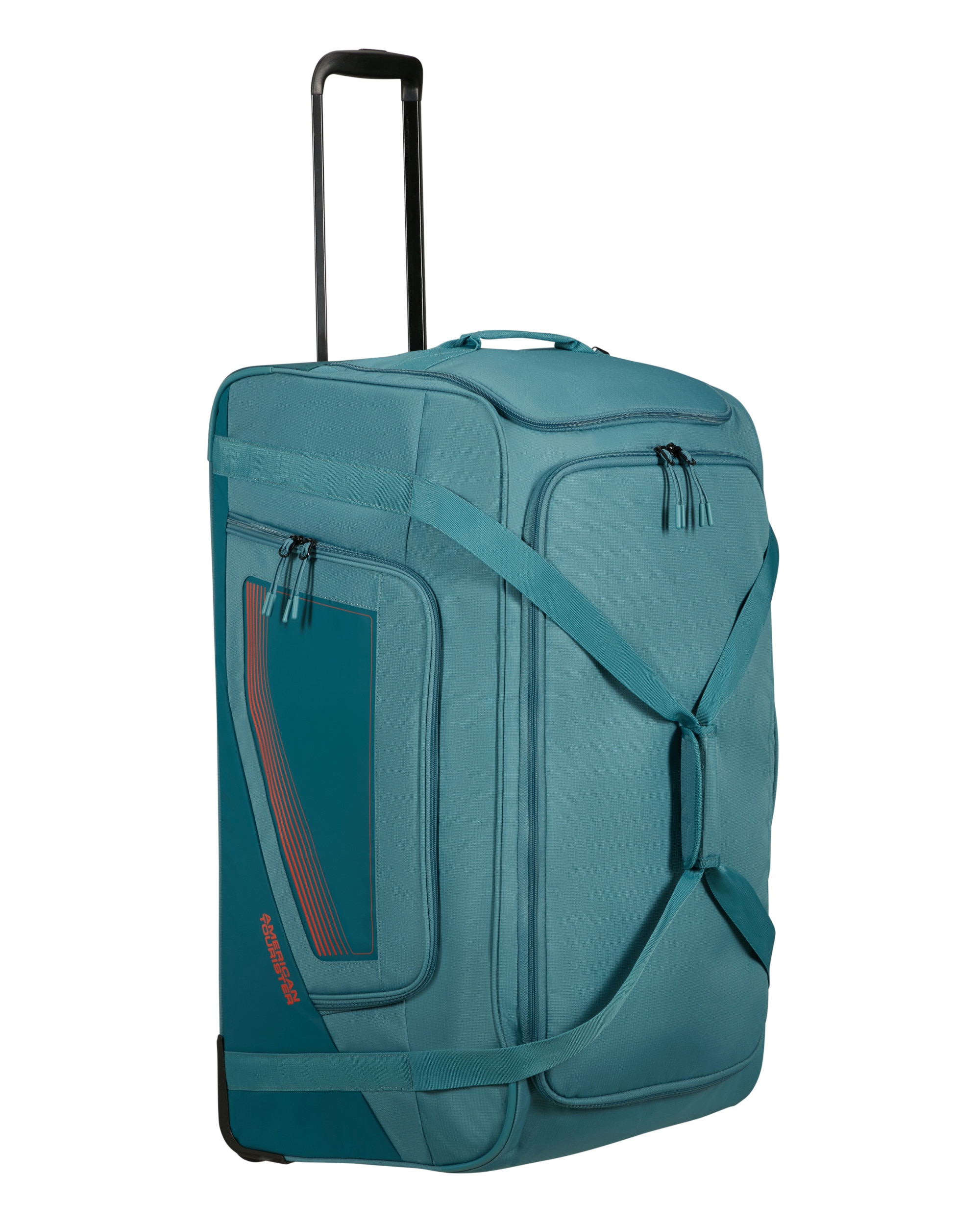 Bolsa de viaje grande con ruedas S City Racer blanda con capacidad de 129 litros - American Tourister - Turquesa Turquesa-4