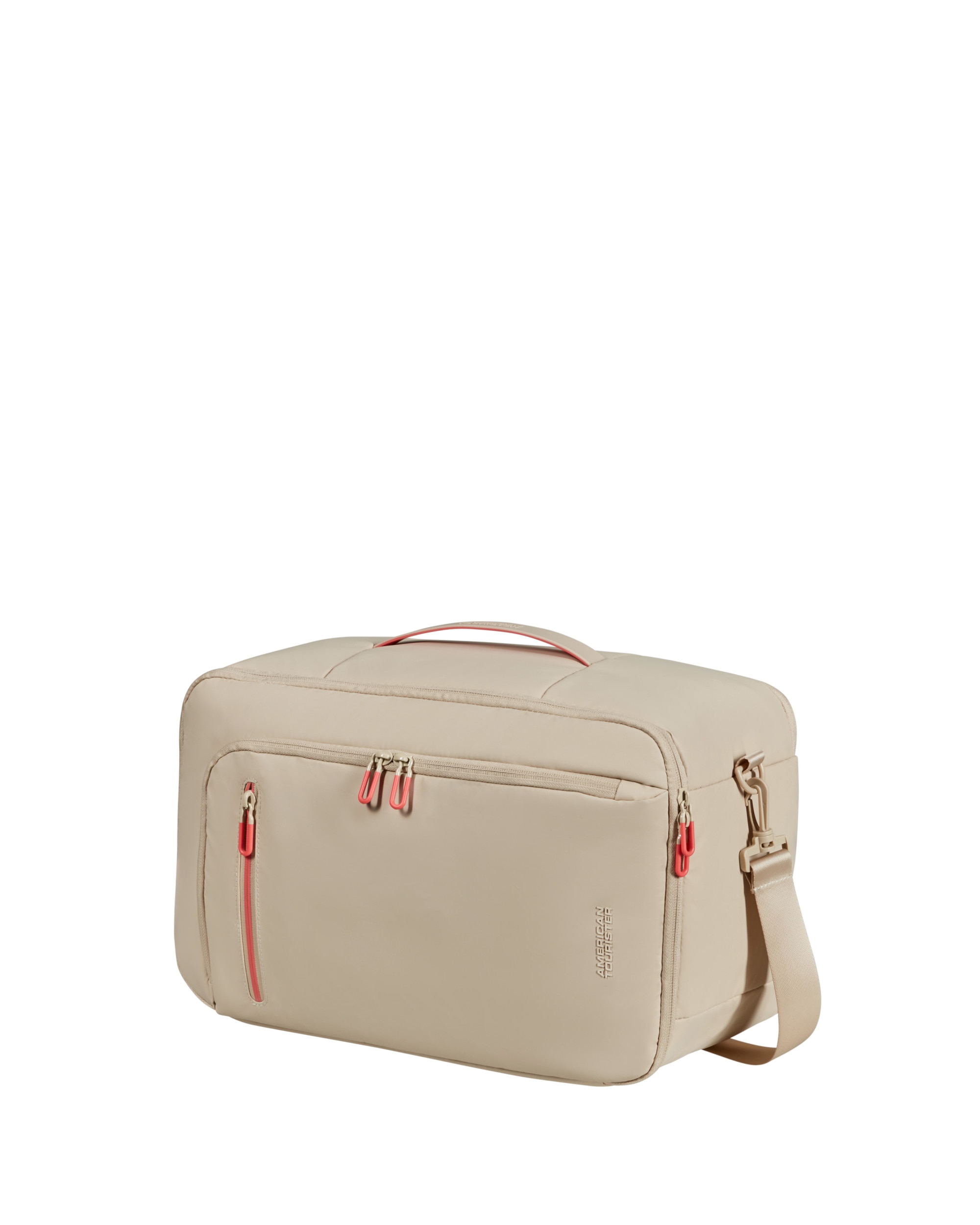 Bolsa de viaje 3-way Puffypop blanda con capacidad de 21 litros - American Tourister - Beige Beige-1