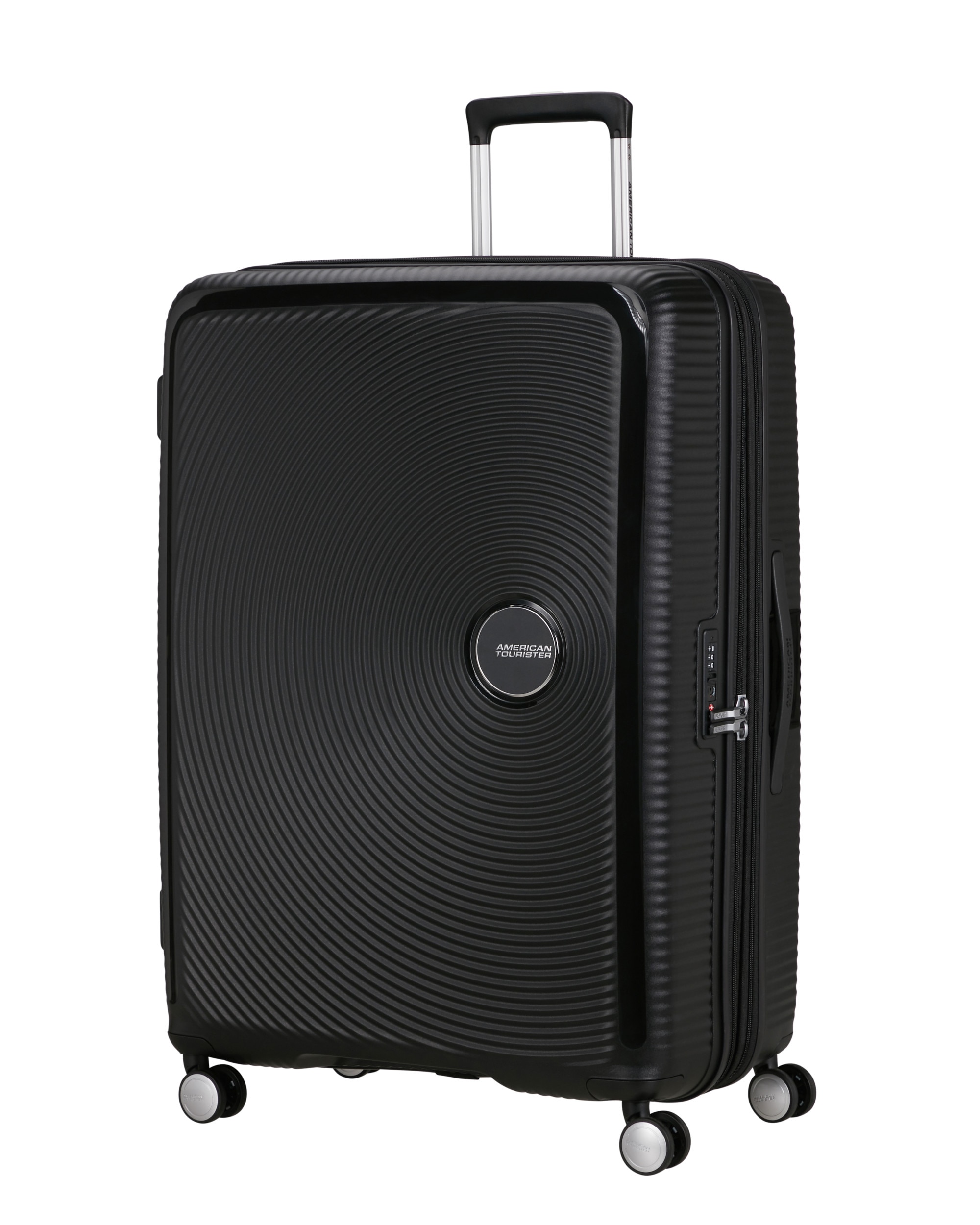 Maleta extra grande expandible Soundbox Spinner 77/28 Tsa Exp rígida con capacidad hasta 145 L. - American Tourister - Negro Negro-1