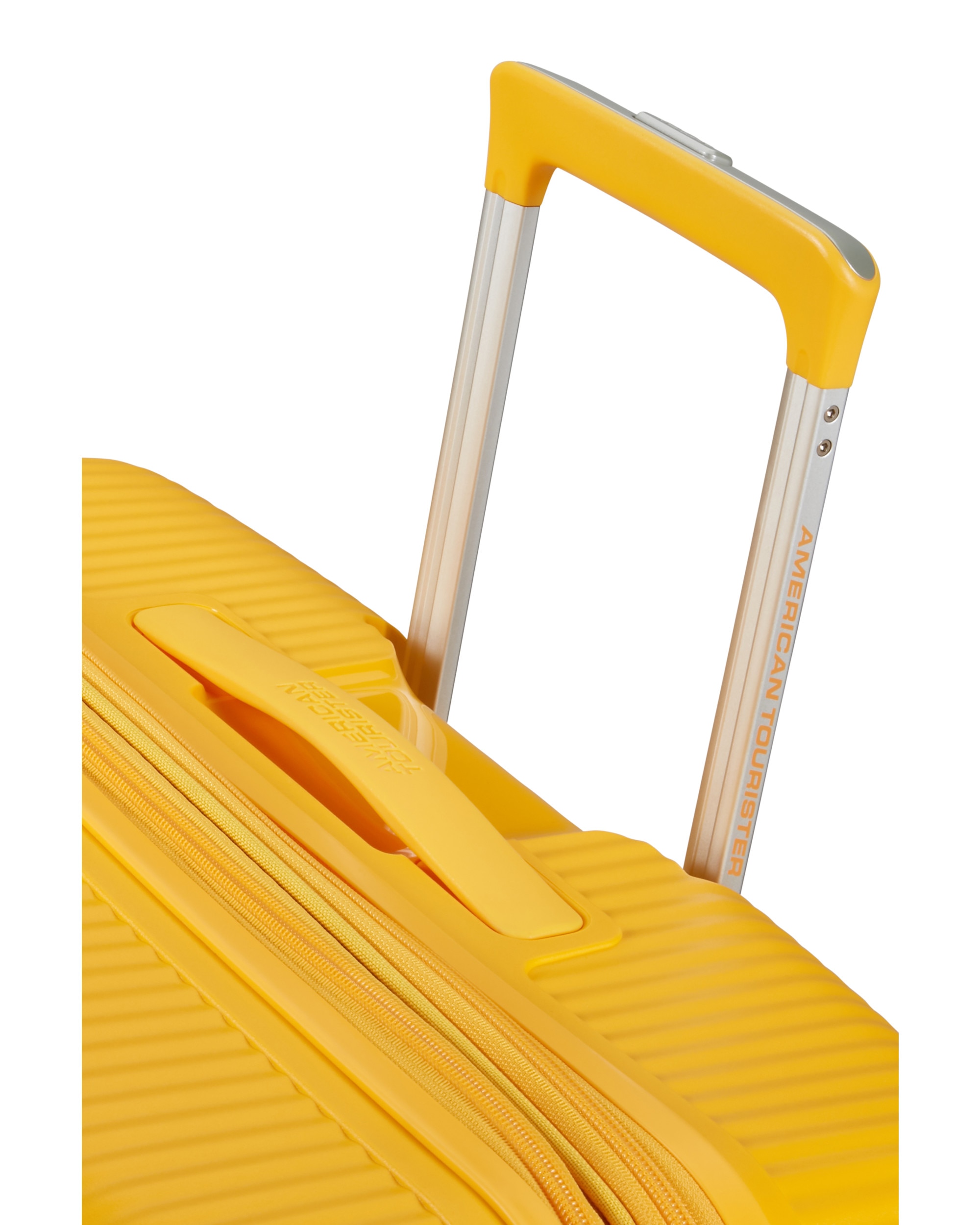 Maleta extra grande expandible Soundbox Spinner 77/28 Tsa Exp rígida con capacidad hasta 145 L. - American Tourister - Oro Oro-4