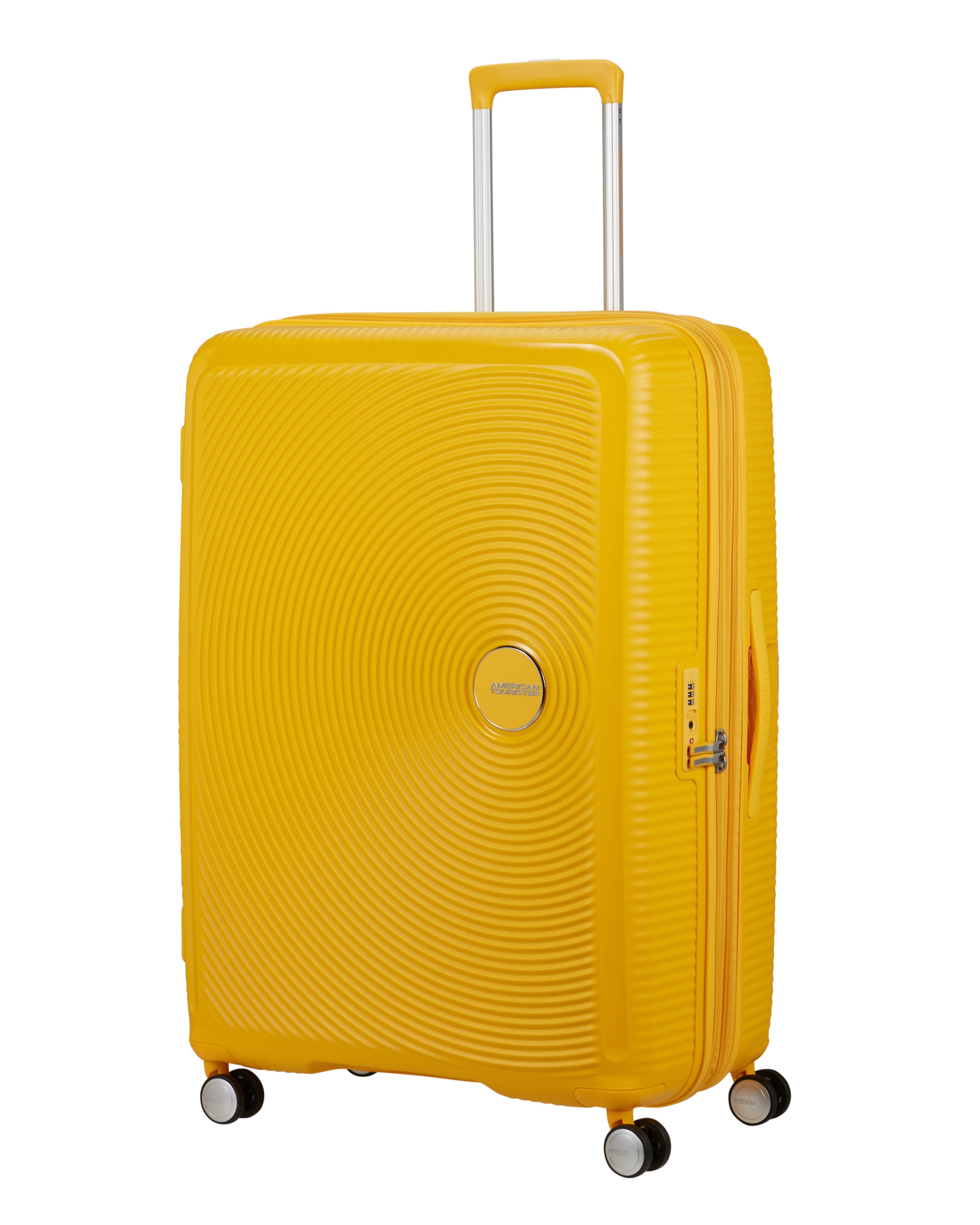 Maleta extra grande expandible Soundbox Spinner 77/28 Tsa Exp rígida con capacidad hasta 145 L. - American Tourister - Oro Oro-6