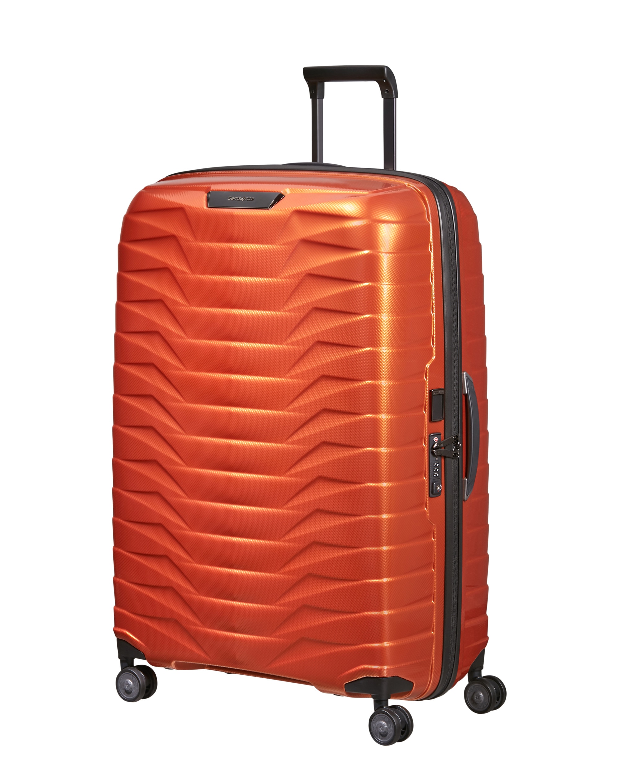 Maleta extra grande Proxis 81/30 rígida con capacidad de 125 L - Samsonite - Naranja Naranja-1