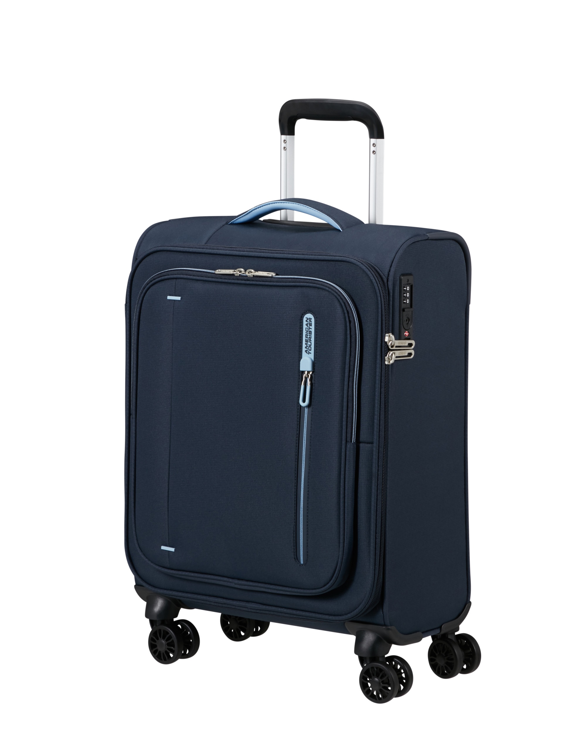 Maleta de cabina Cloudider blanda con capacidad hasta 35 litros - American Tourister - Azul marino Azul marino-1
