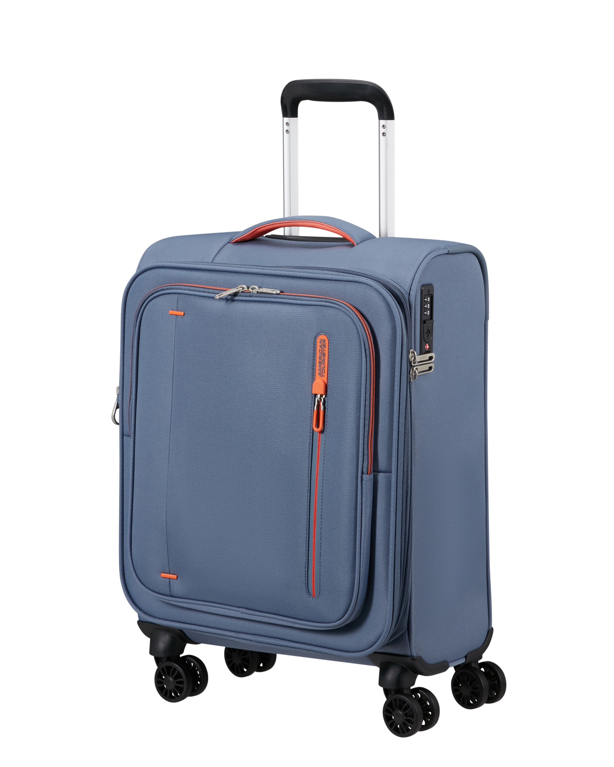 Imagen 0 de Maleta de cabina expandible Cloudider blanda con capacidad hasta 43,5 litros Azul claro