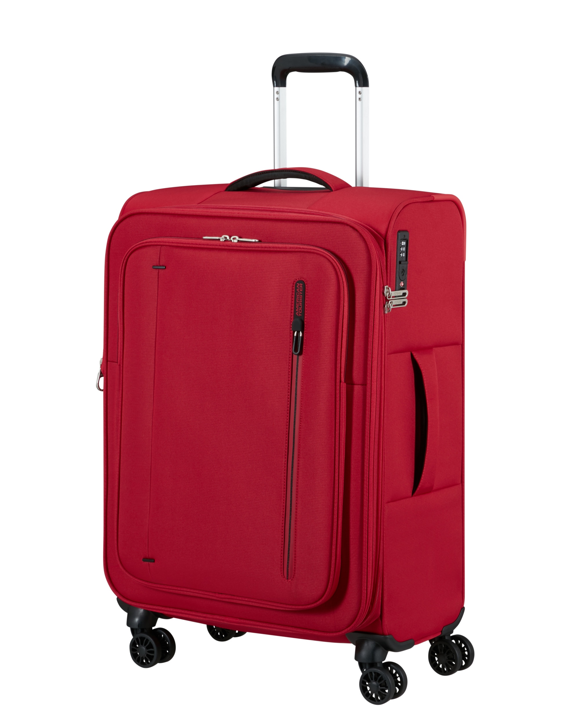 Imagen 1 de Maleta mediana expandible Cloudider blanda con capacidad hasta 74,5 litros - American Tourister - Rosa Rosa