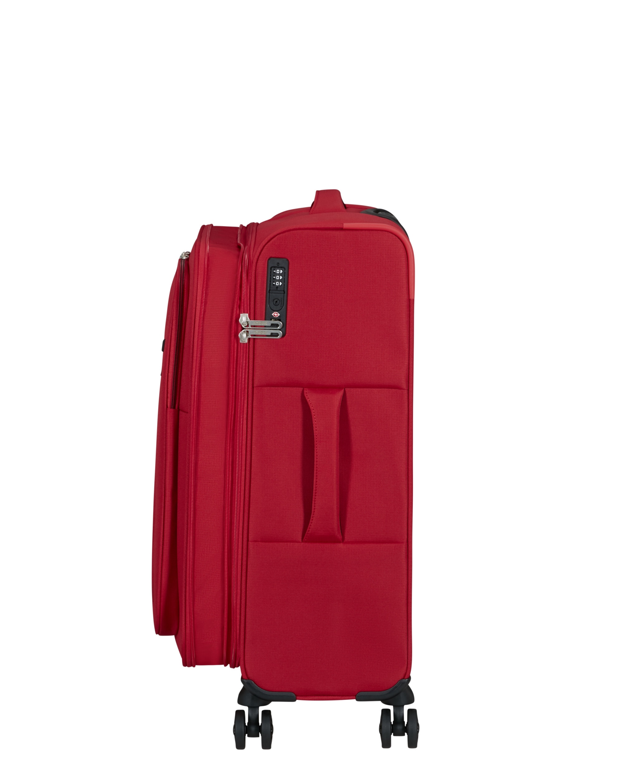 Imagen 6 de Maleta mediana expandible Cloudider blanda con capacidad hasta 74,5 litros - American Tourister - Rosa Rosa