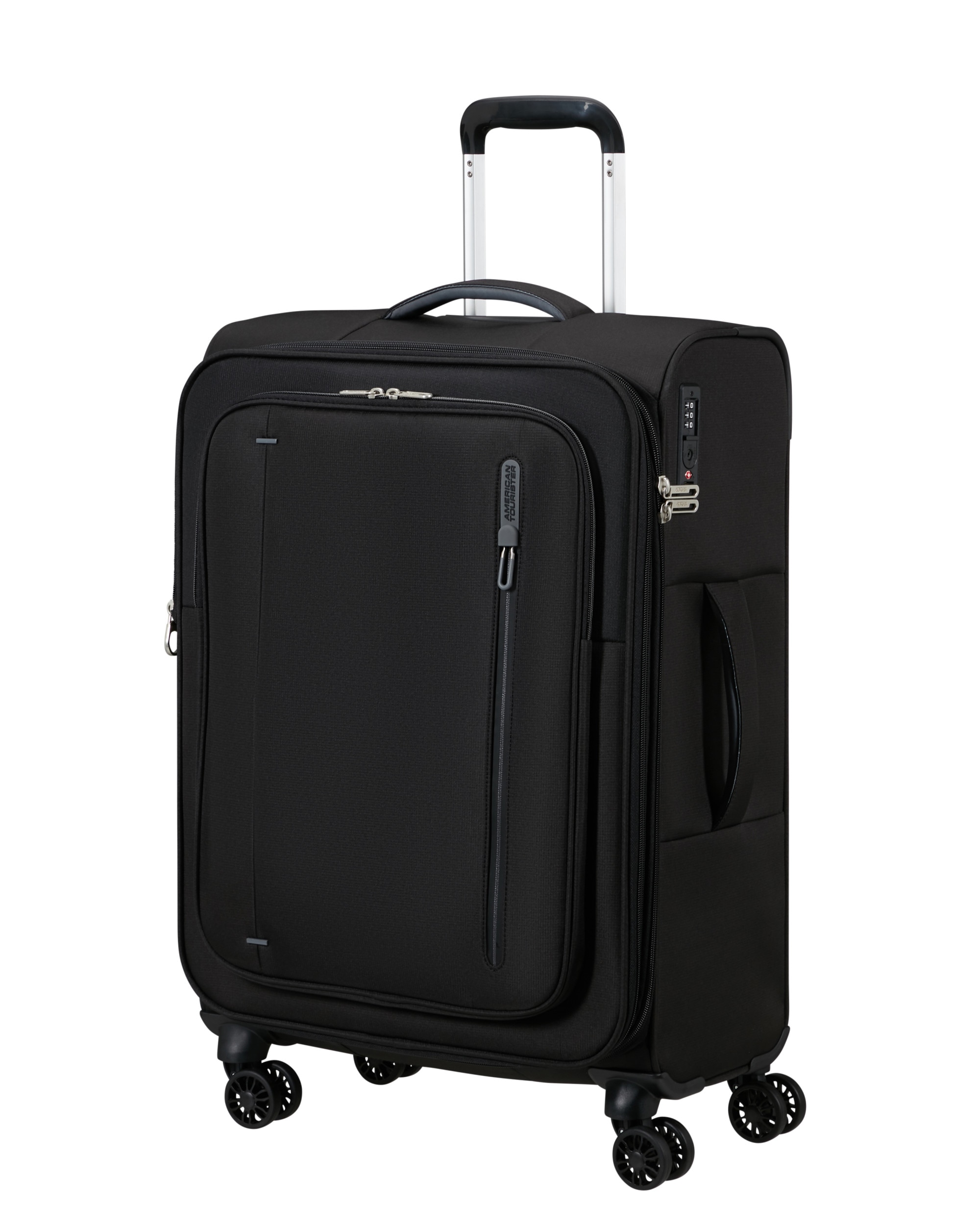 Imagen 1 de Maleta mediana expandible Cloudider blanda con capacidad hasta 74,5 litros - American Tourister - Negro Negro