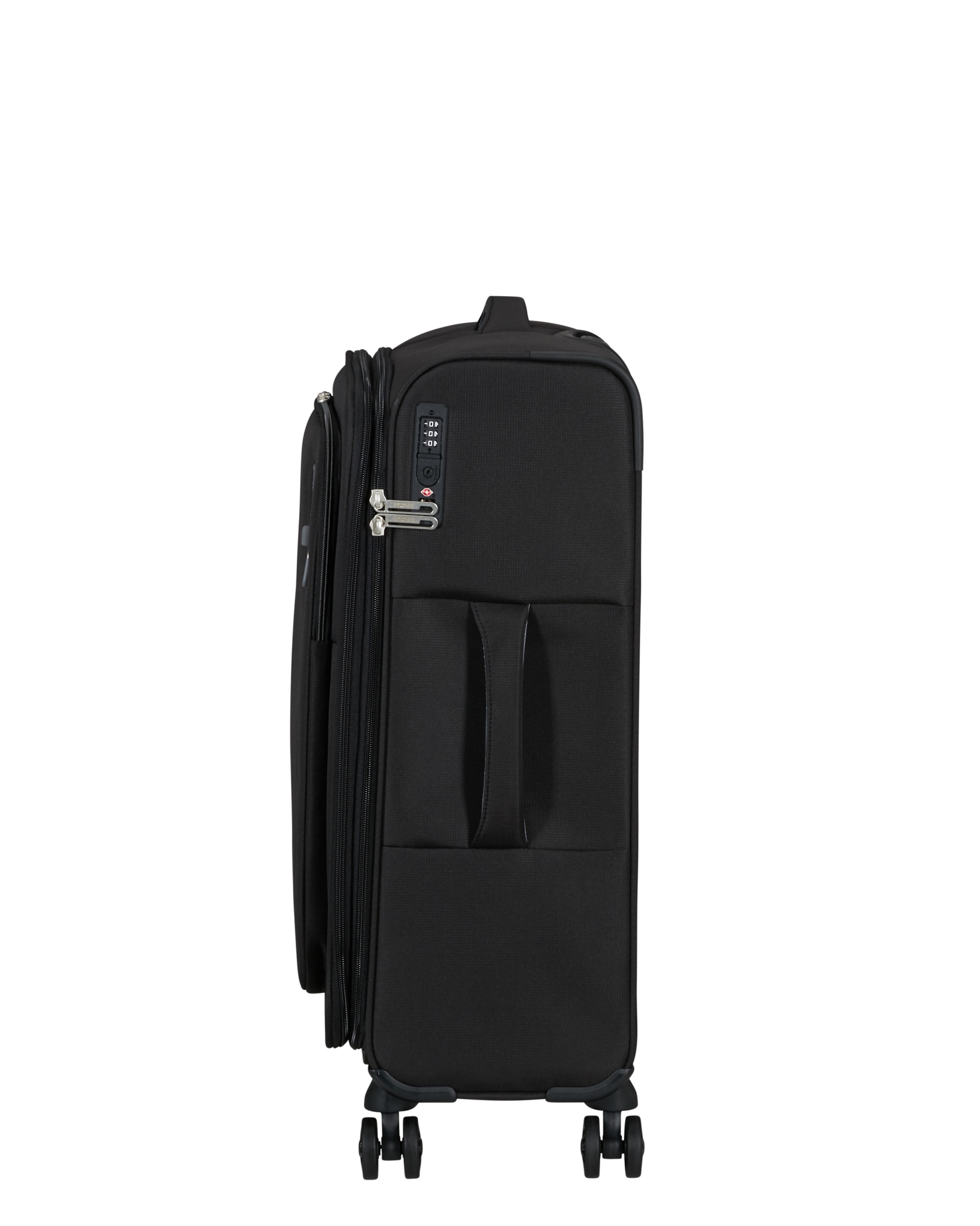 Imagen 6 de Maleta mediana expandible Cloudider blanda con capacidad hasta 74,5 litros - American Tourister - Negro Negro