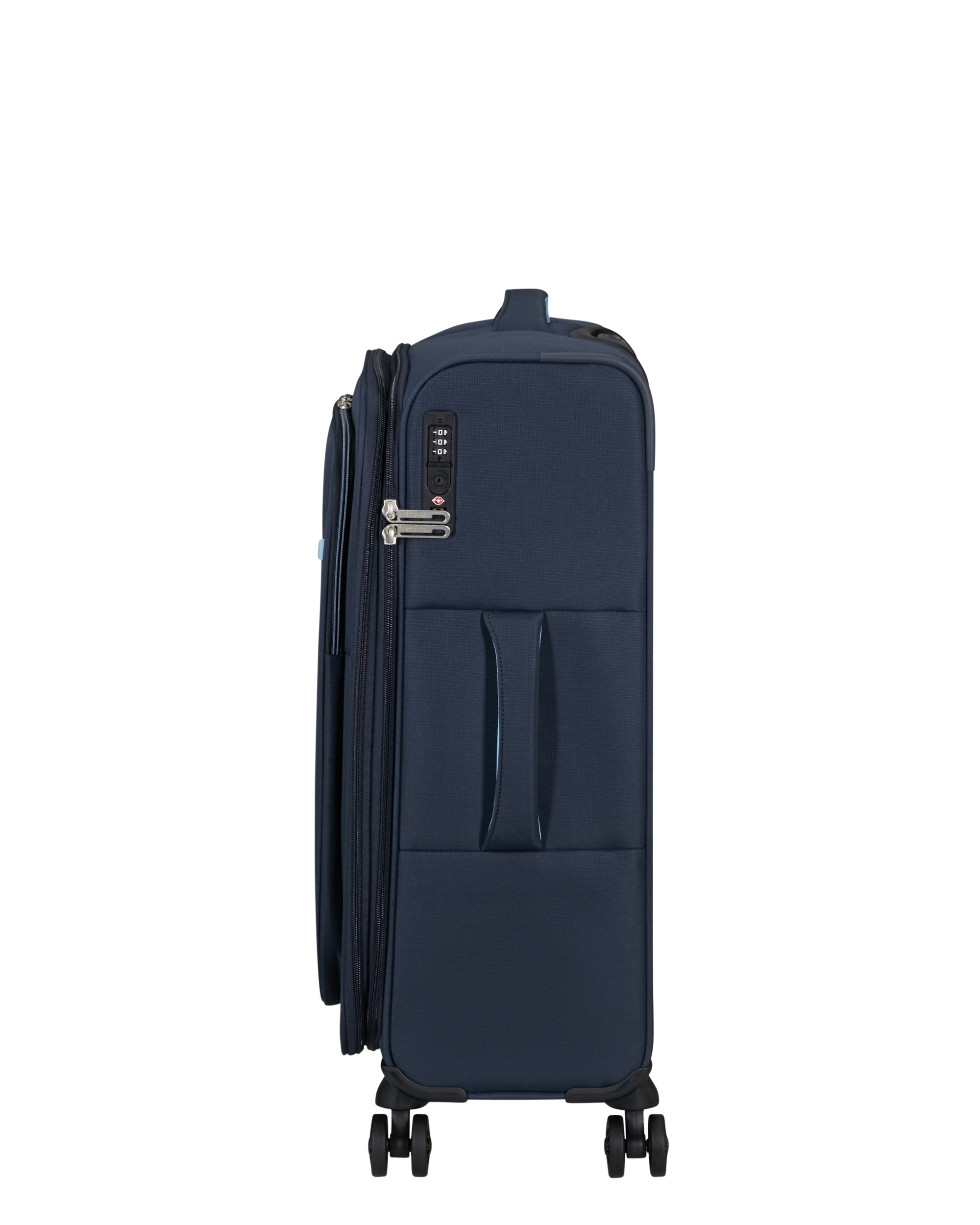 Imagen 6 de Maleta mediana expandible Cloudider blanda con capacidad hasta 74,5 litros - American Tourister - Azul marino Azul marino