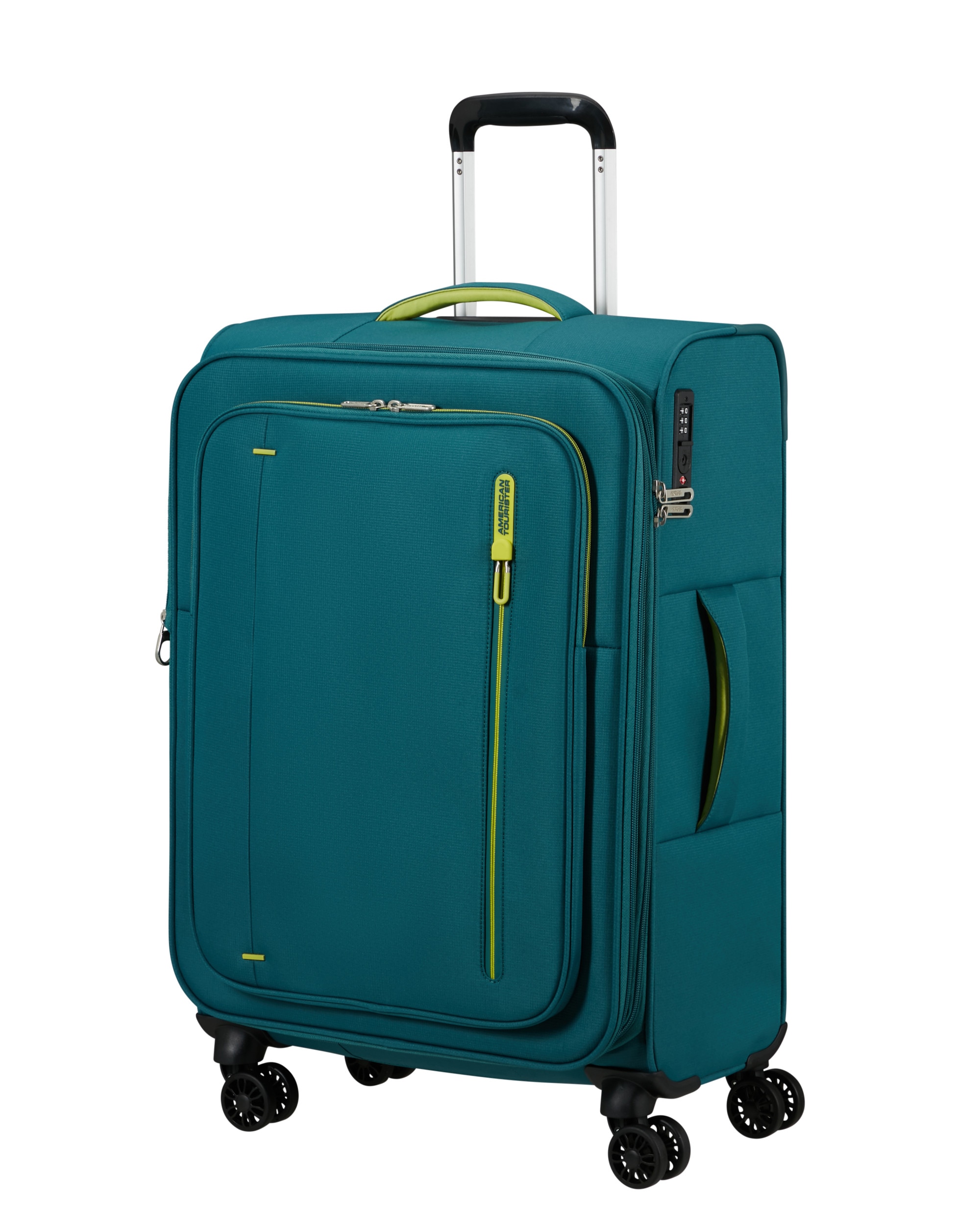 Imagen 1 de Maleta mediana expandible Cloudider blanda con capacidad hasta 74,5 litros - American Tourister - Turquesa Turquesa
