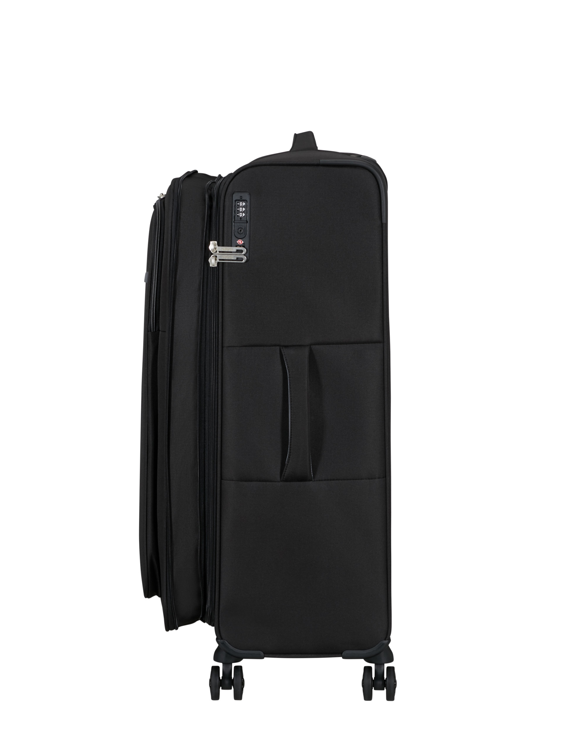 Imagen 4 de Maleta grande expandible cloudider blanda con capacidad hasta 118 litros - American Tourister - Negro Negro