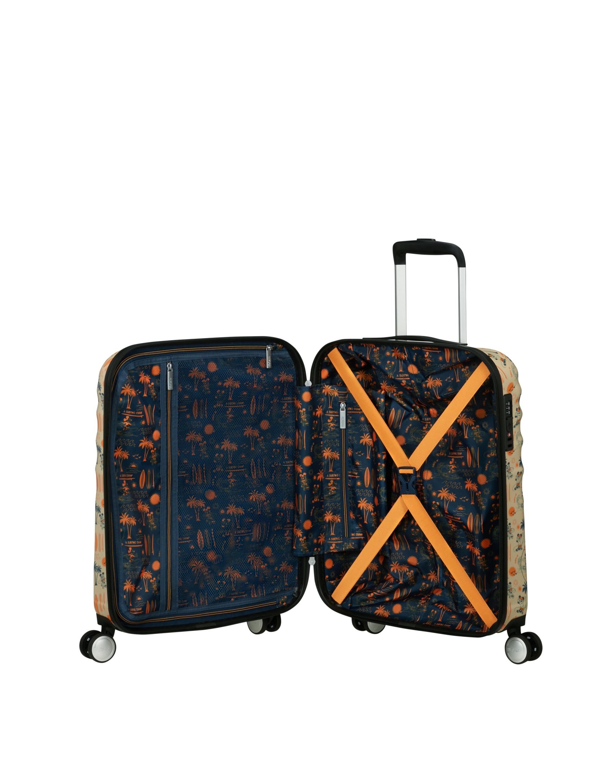 Maleta de cabina Wavebreaker Disney Spin55/20 rígida con capacidad de 36 L - American Tourister - Multicolor Multicolor-3