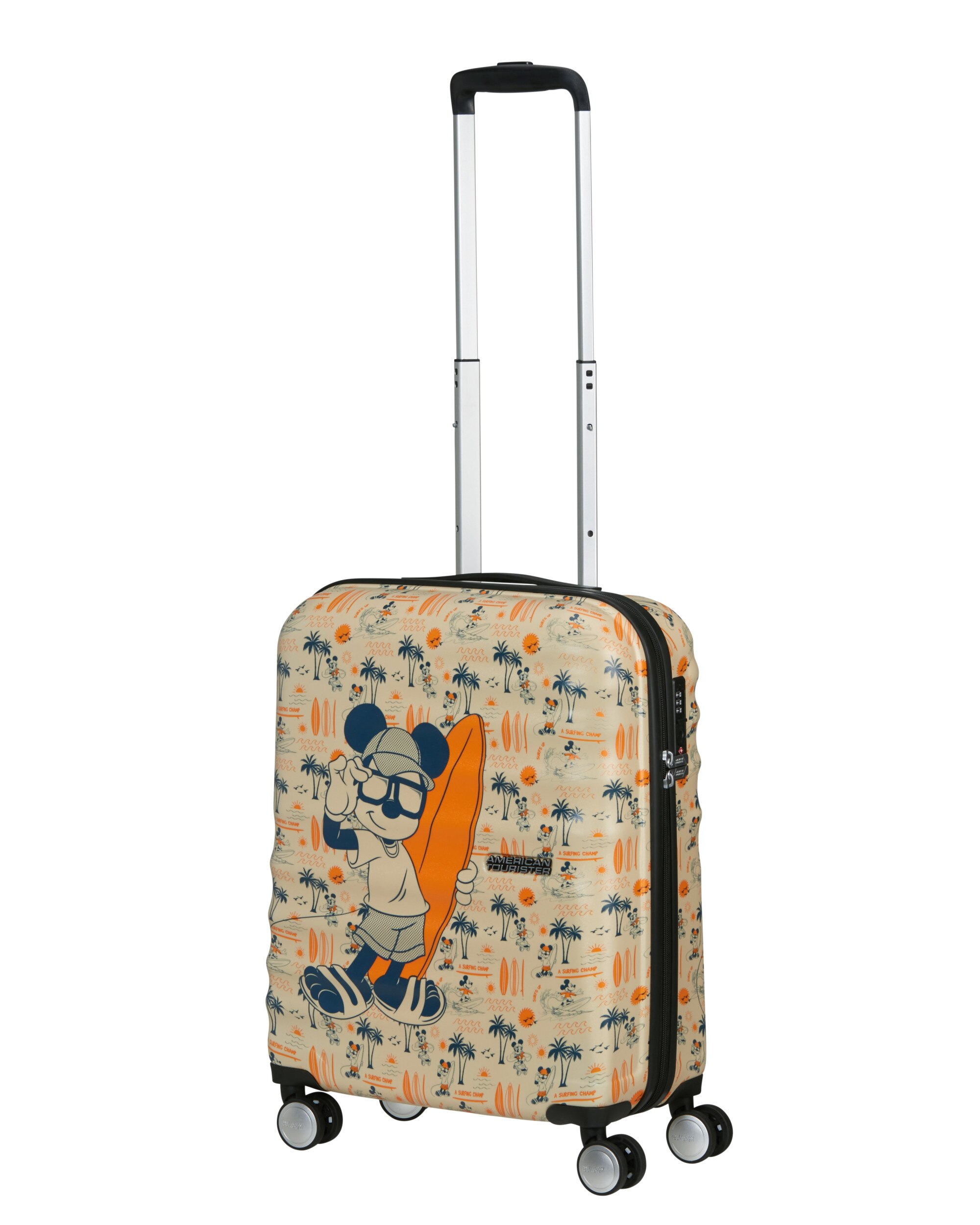 Maleta de cabina Wavebreaker Disney Spin55/20 rígida con capacidad de 36 L - American Tourister - Multicolor Multicolor-4