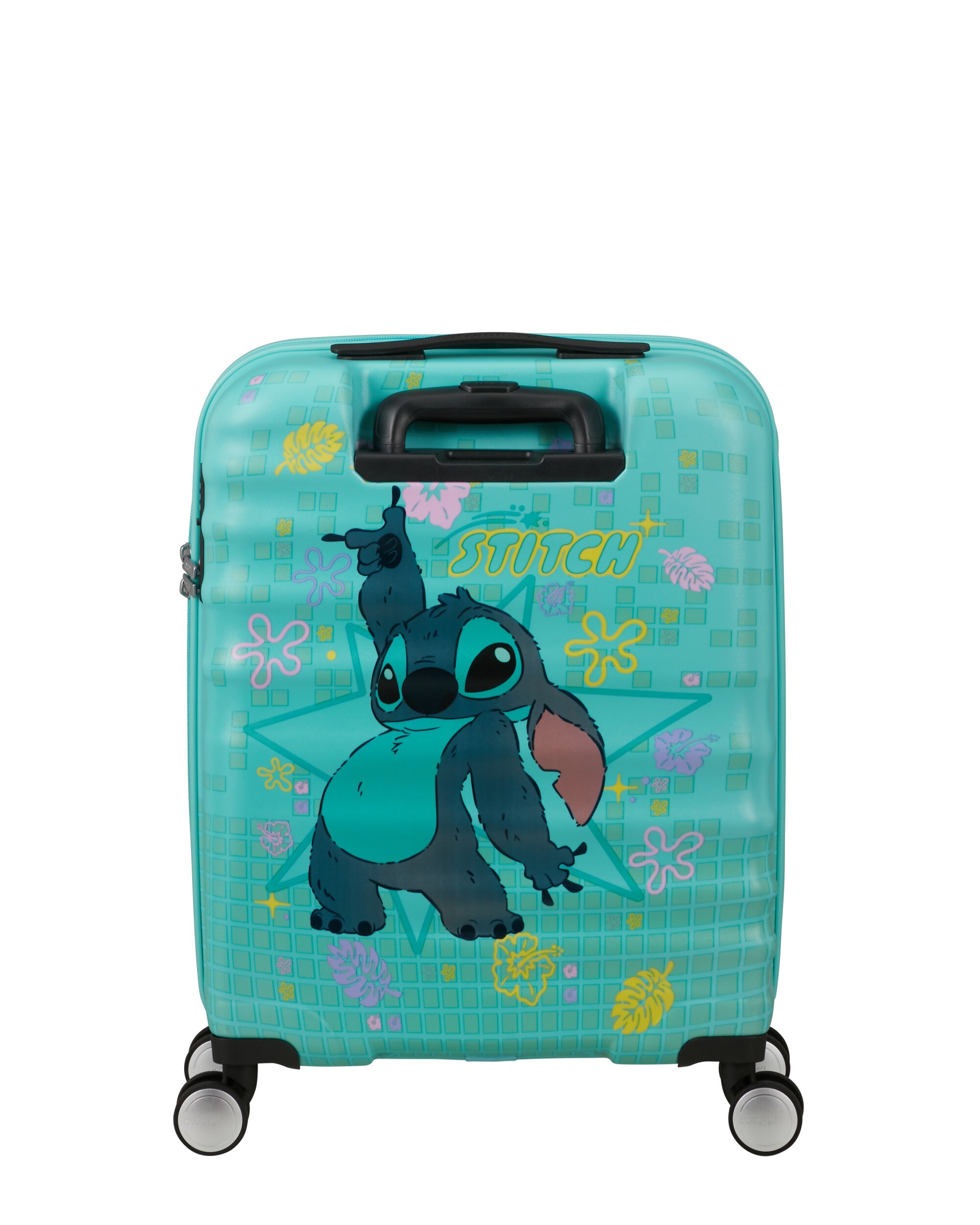 Maleta de cabina Wavebreaker Disney Spin55/20 rígida con capacidad de 36 L - American Tourister - Azul claro Azul claro-2