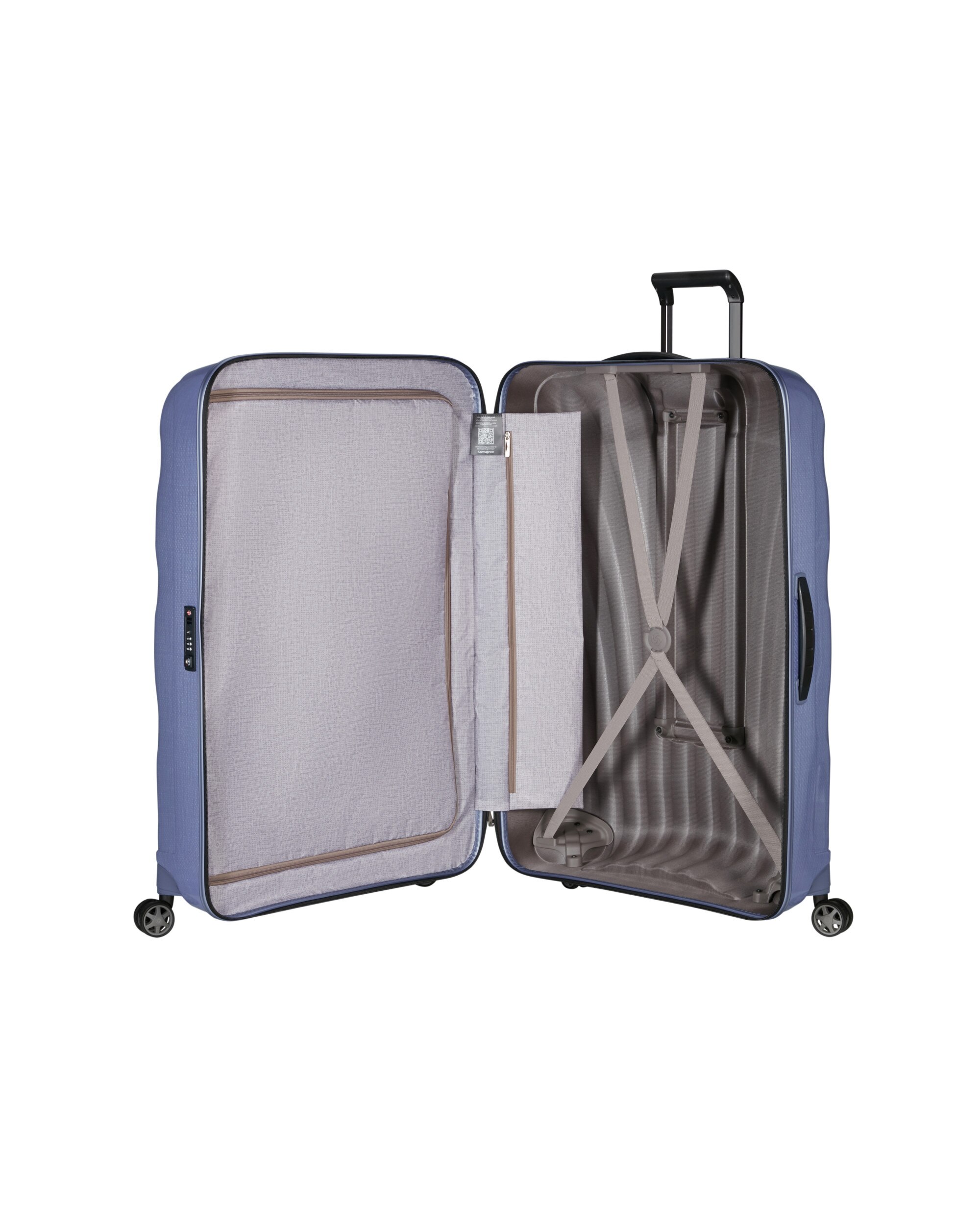 Maleta extra grande C-Lite Spinner 86/33 rígida con capacidad de 144 L - Samsonite - Lila Lila-3
