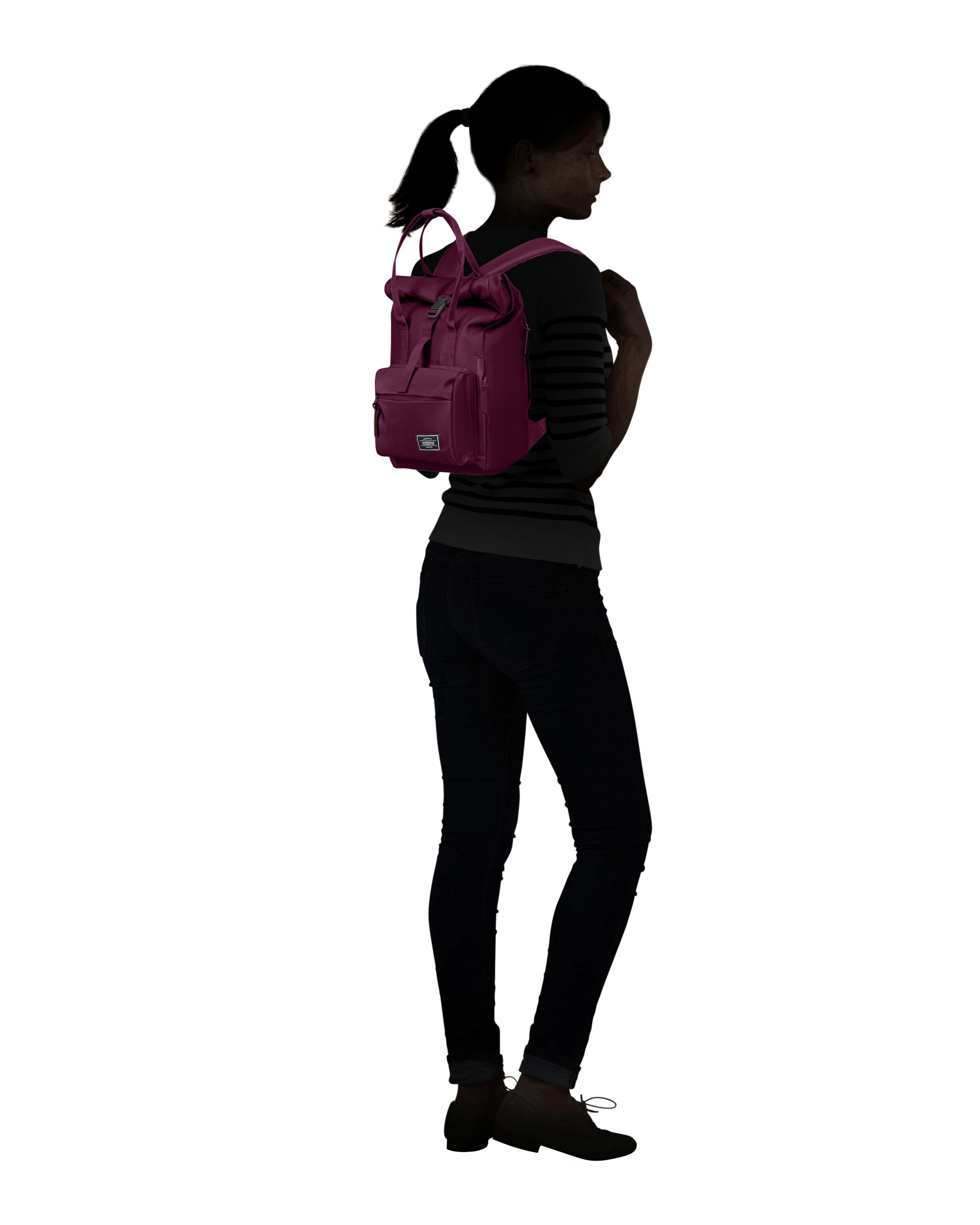 Mochila Urban Groove Eco-friendly con capacidad de 17 L - American Tourister - Rojo Rojo-4