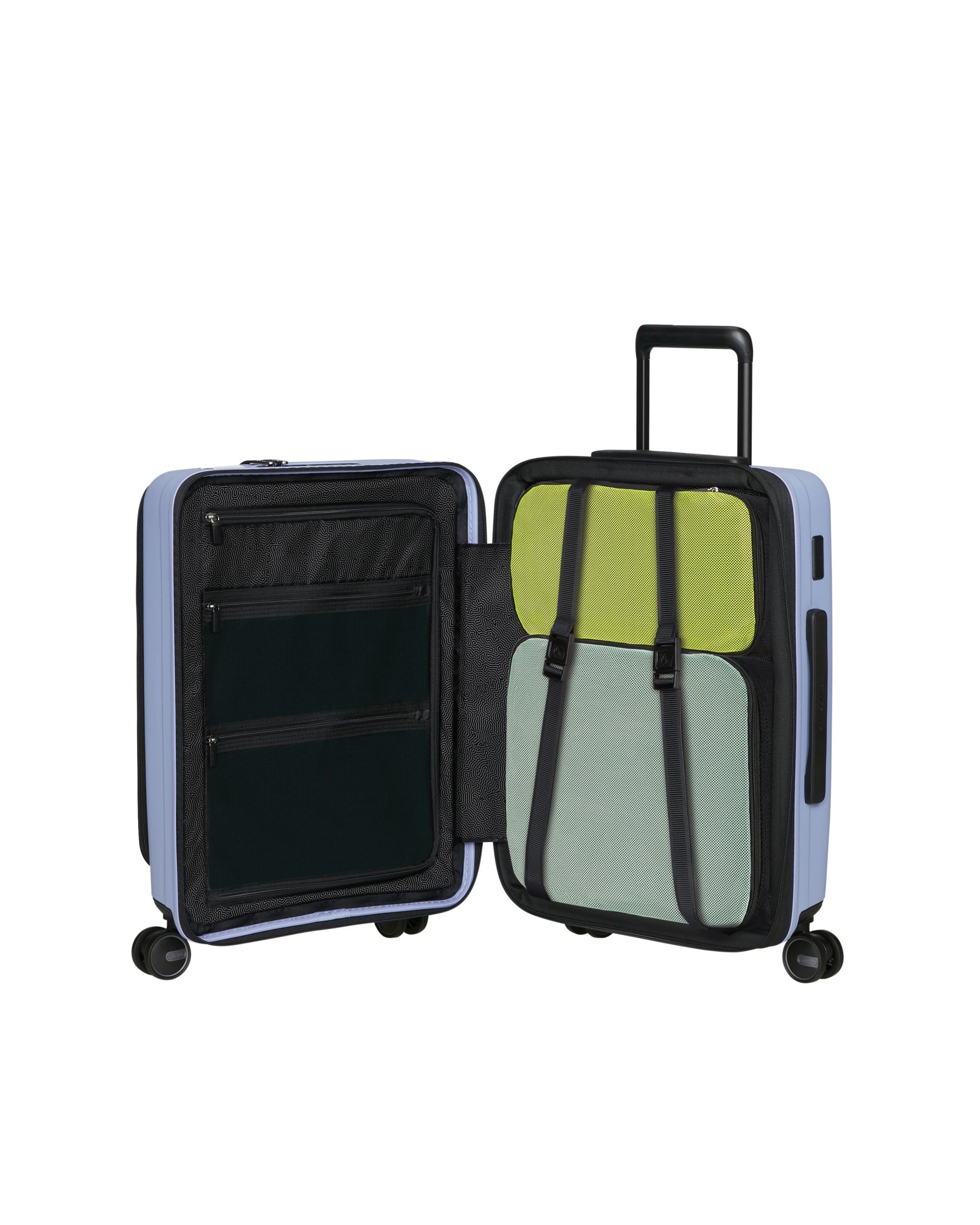 Maleta de cabina easy access expandible Restackd rígida con capacidad hasta 48 litros - Samsonite - Lila Lila-3