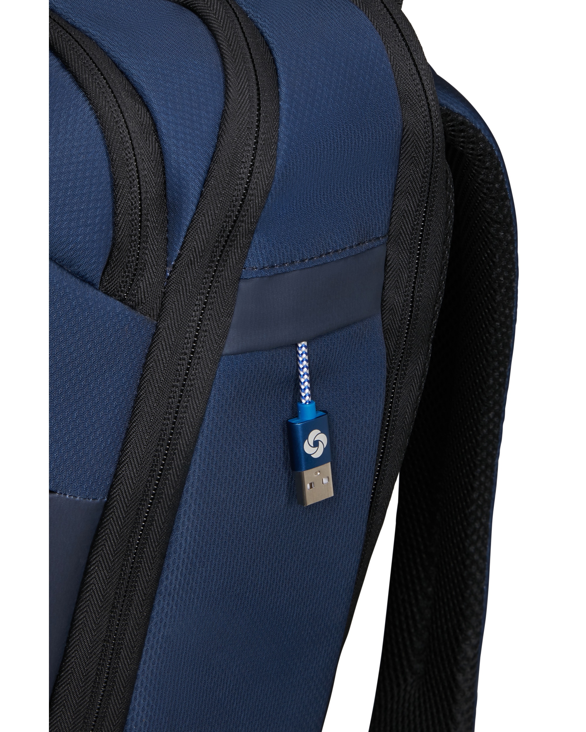 Mochila para portátil de 15,6'' moderny blanda con capacidad de 22,5 - Samsonite - Azul Azul-5