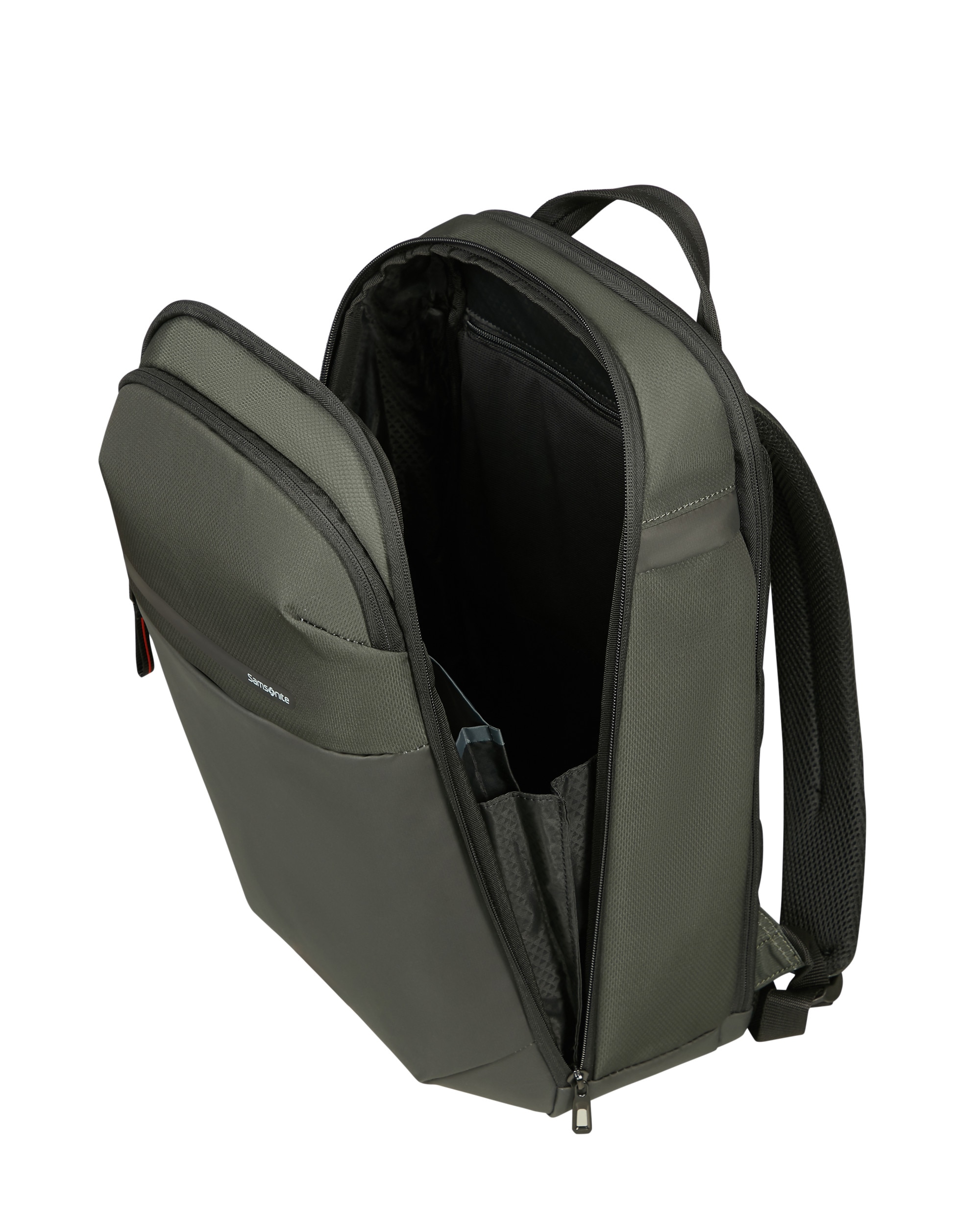 Mochila para portátil de 15,6'' moderny blanda con capacidad de 22,5 - Samsonite - Verde militar Verde militar-3