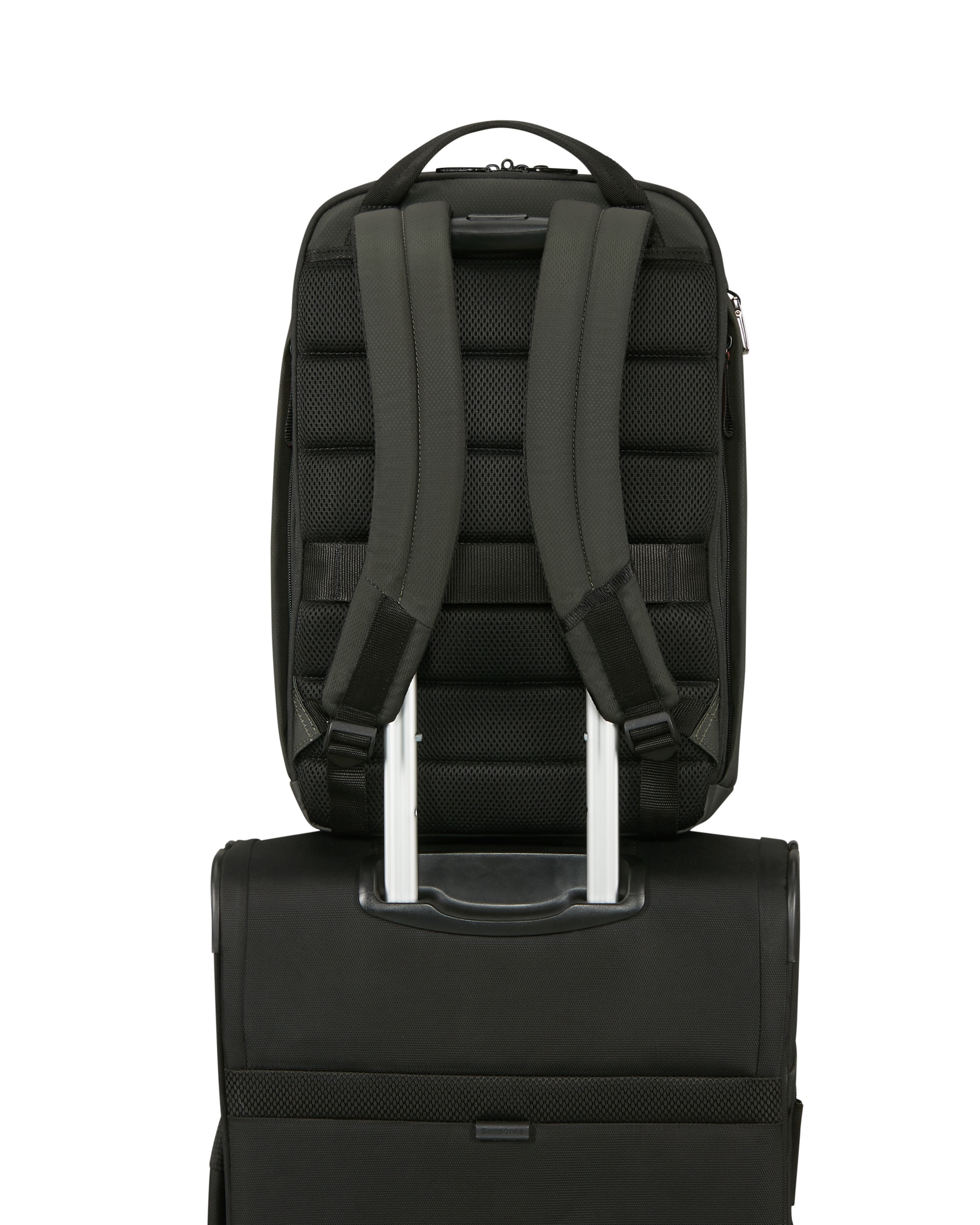 Mochila para portátil de 15,6'' moderny blanda con capacidad de 22,5 - Samsonite - Verde militar Verde militar-6