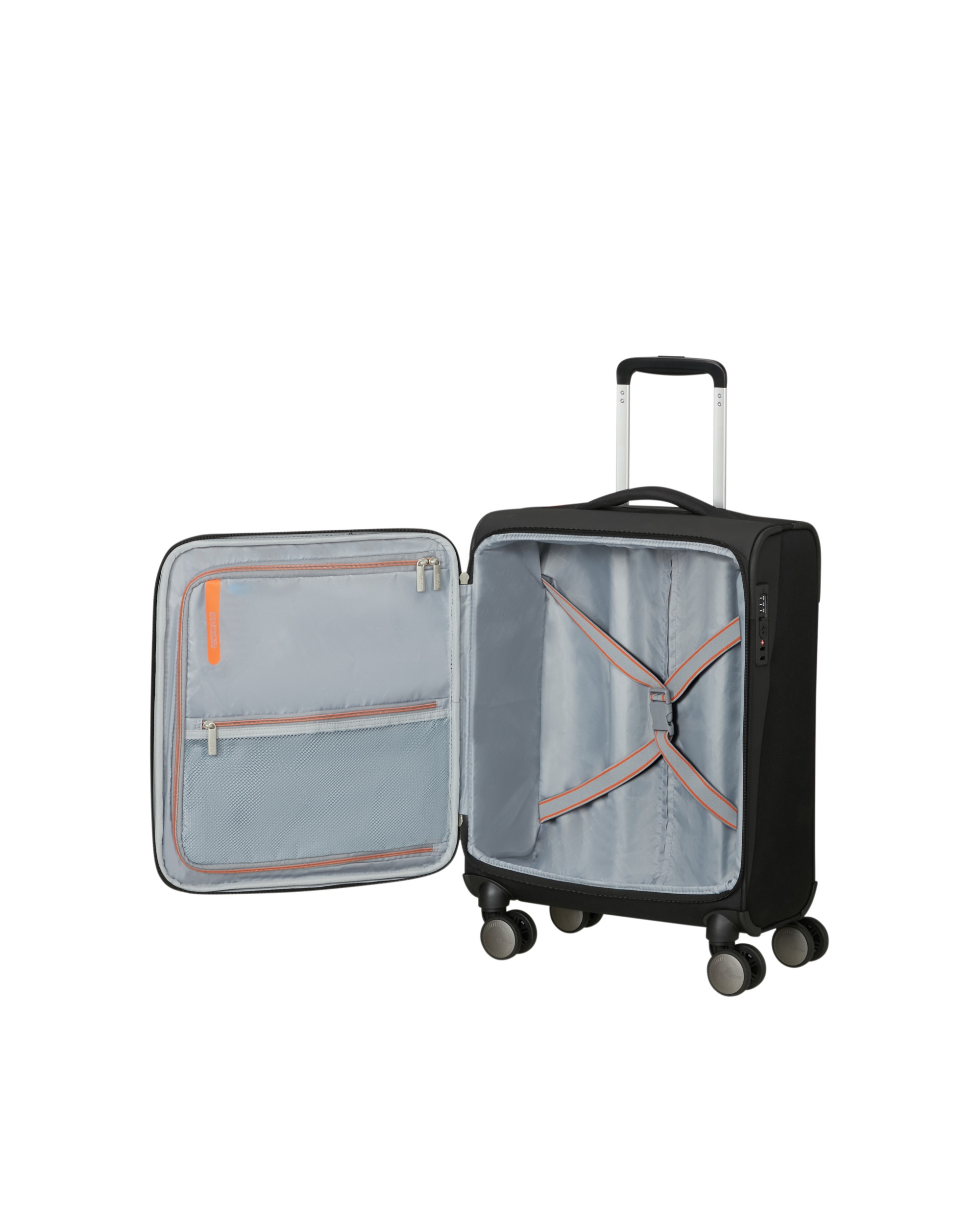 Maleta de cabina Wanderlite S blanda con capacidad de 44 litros - American Tourister - Negro Negro-3
