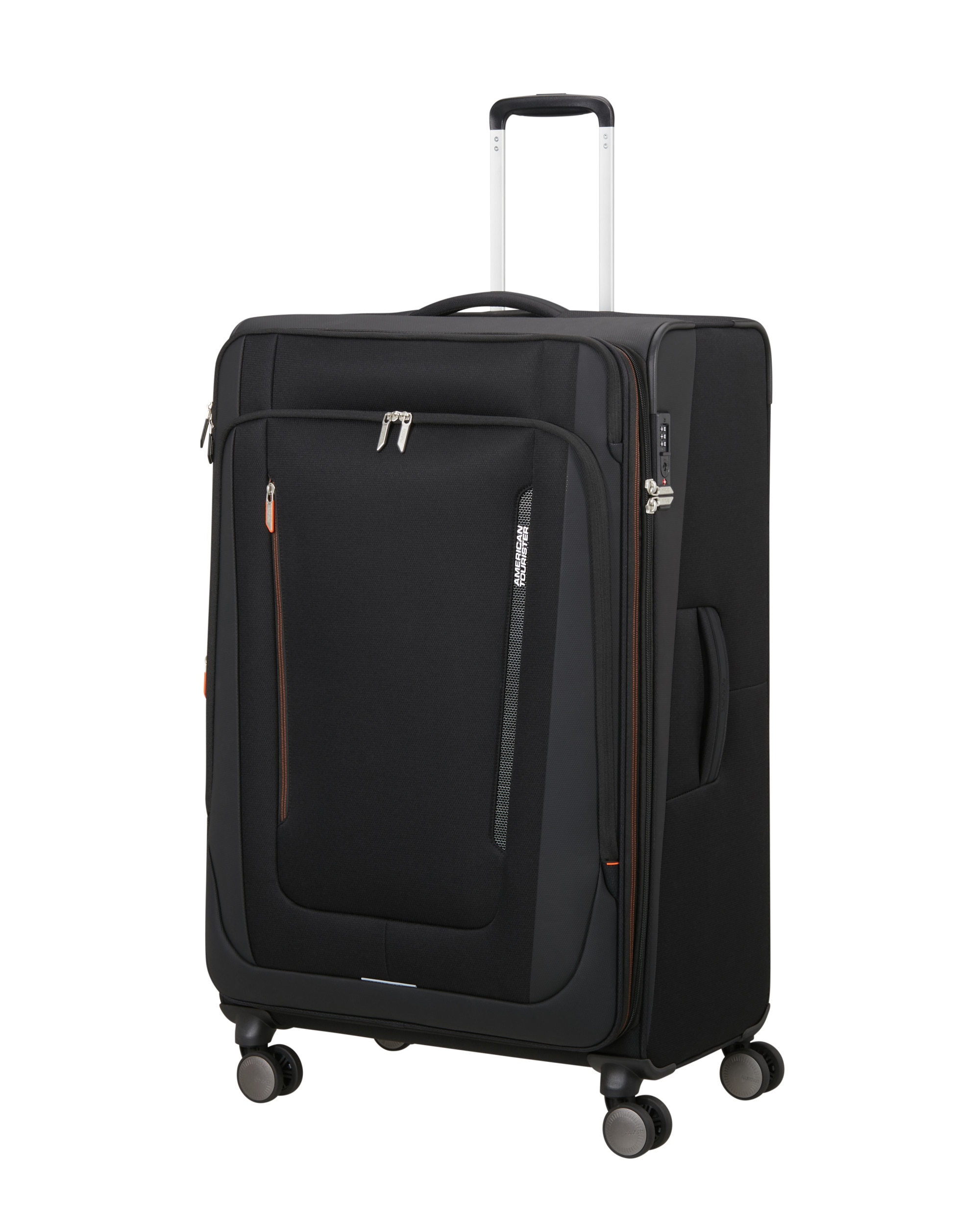 Maleta grande expandible wanderlite l blanda con capacidad hasta 123 litros - American Tourister - Negro Negro-4