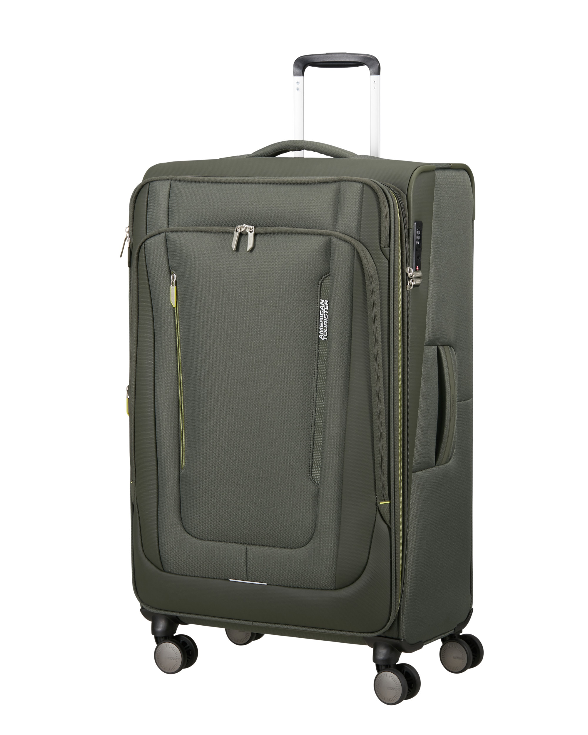 Maleta grande expandible wanderlite l blanda con capacidad hasta 123 litros - American Tourister - Kaki Kaki-1