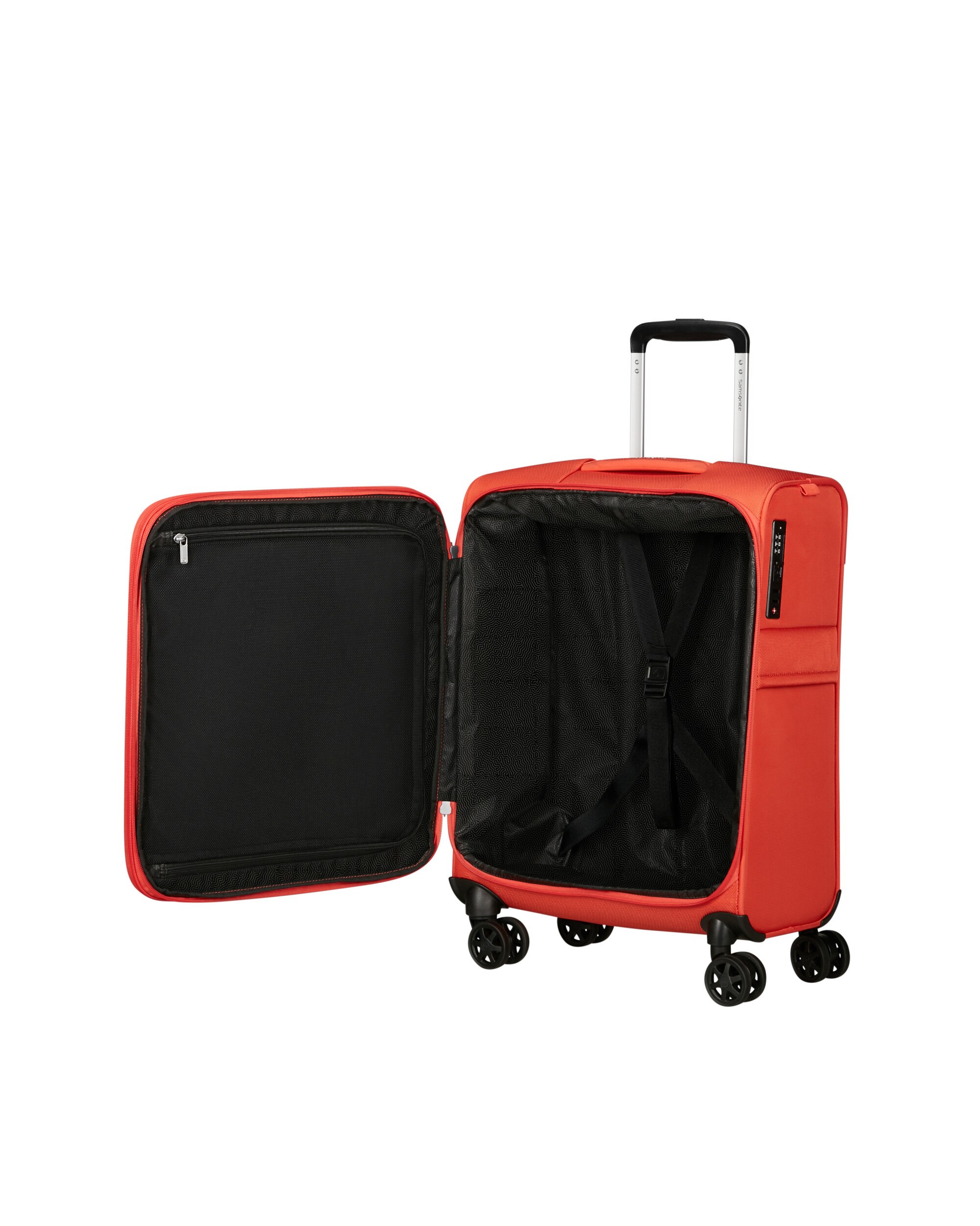 Maleta de cabina expandible Urbify blanda con capacidad hasta 46 litros - Samsonite - Rojo Rojo-3