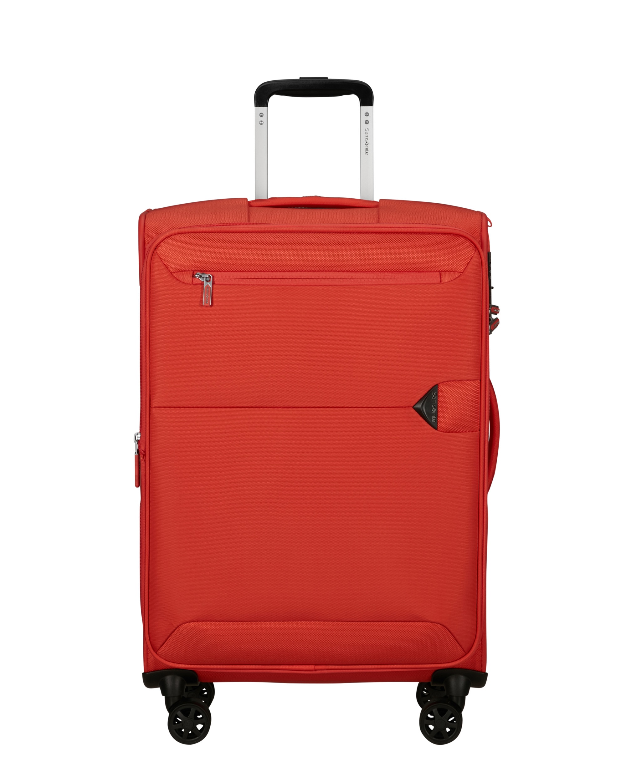 Imagen 0 de Maleta mediana expandible urbify blanda con capacidad hasta 76 litros Rojo