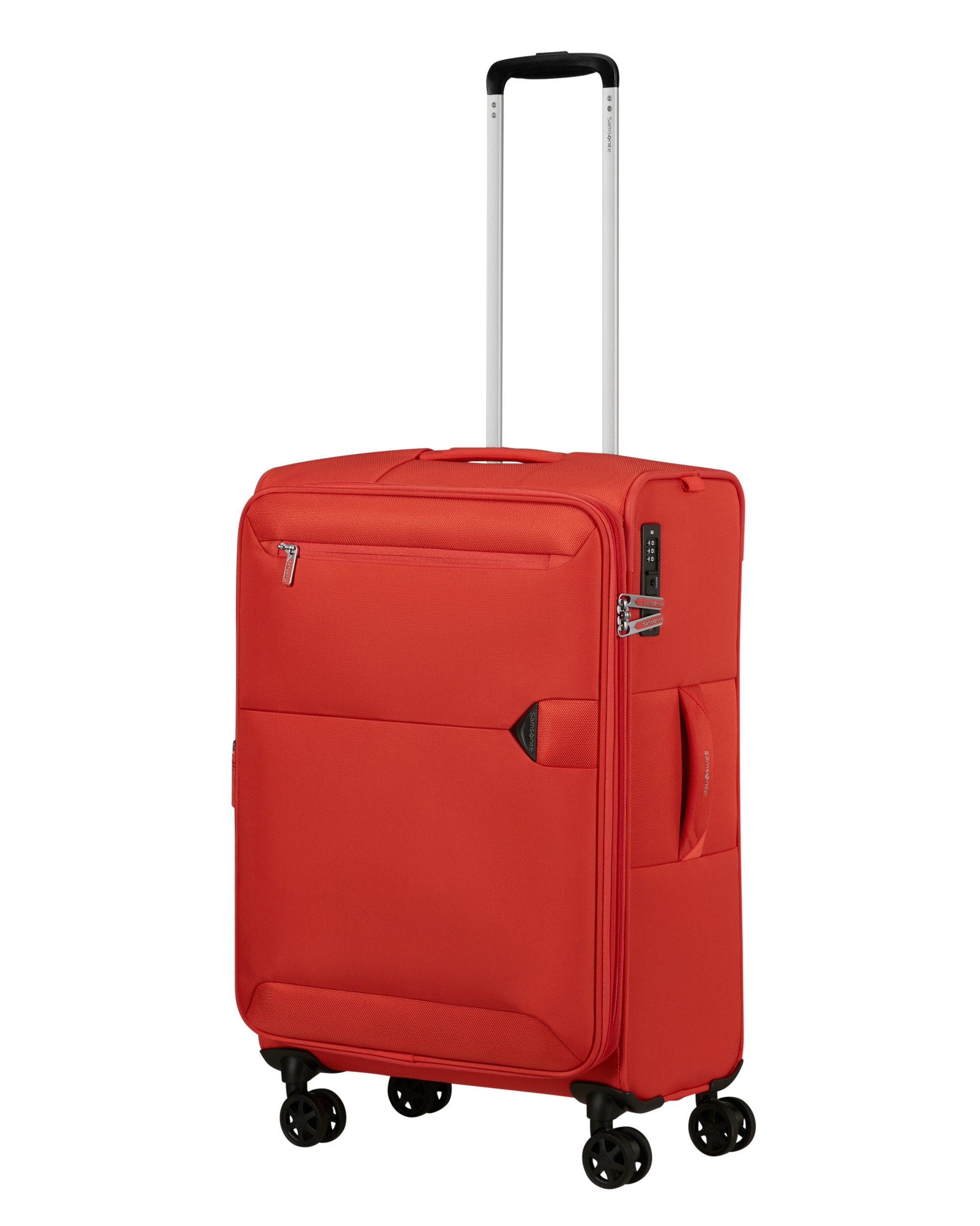 Maleta mediana expandible urbify blanda con capacidad hasta 76 litros - Samsonite - Rojo Rojo-5