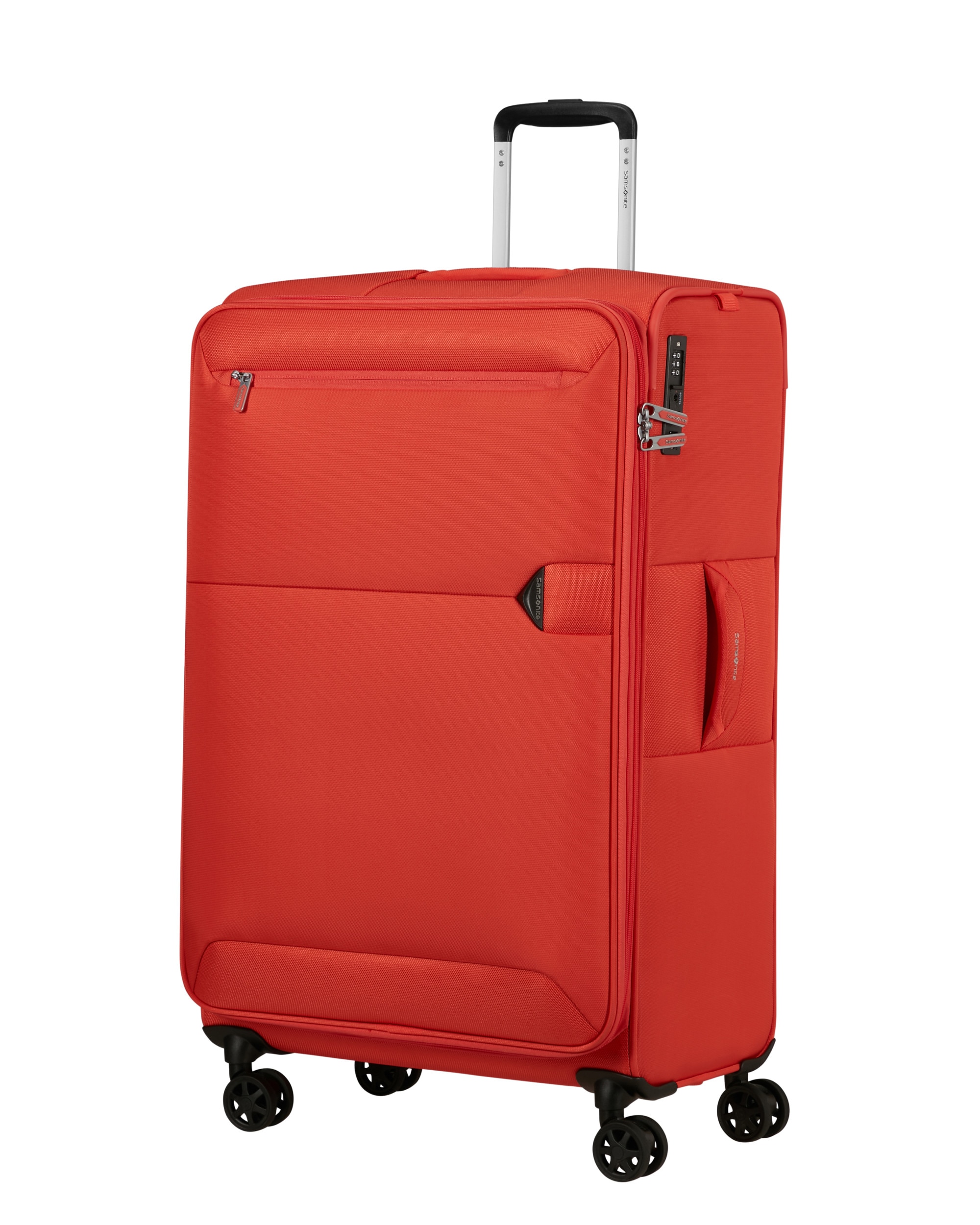 Imagen 0 de Maleta grande expandible urbify blanda con capacidad hasta 115 litros Rojo