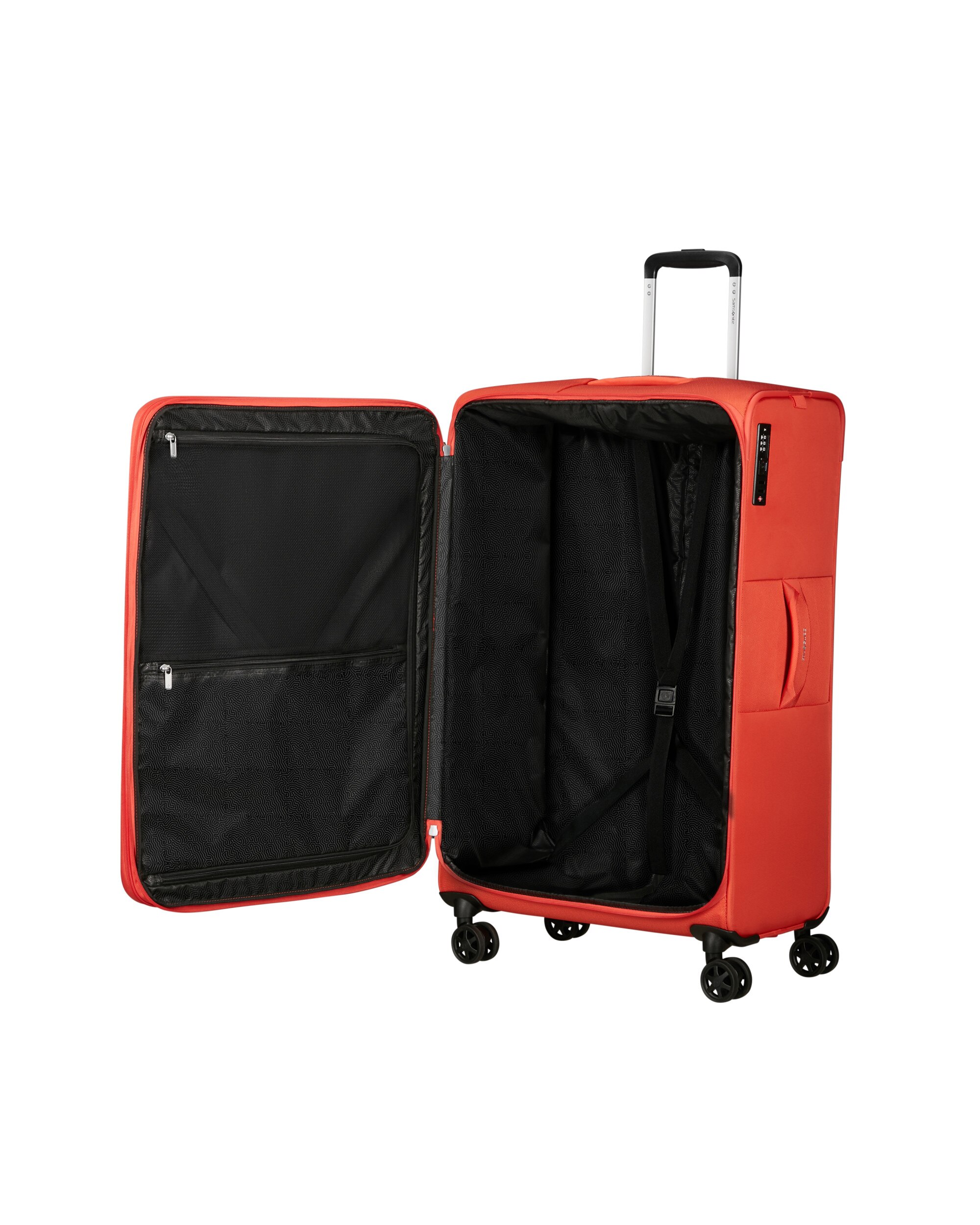 Maleta grande expandible urbify blanda con capacidad hasta 115 litros - Samsonite - Rojo Rojo-3