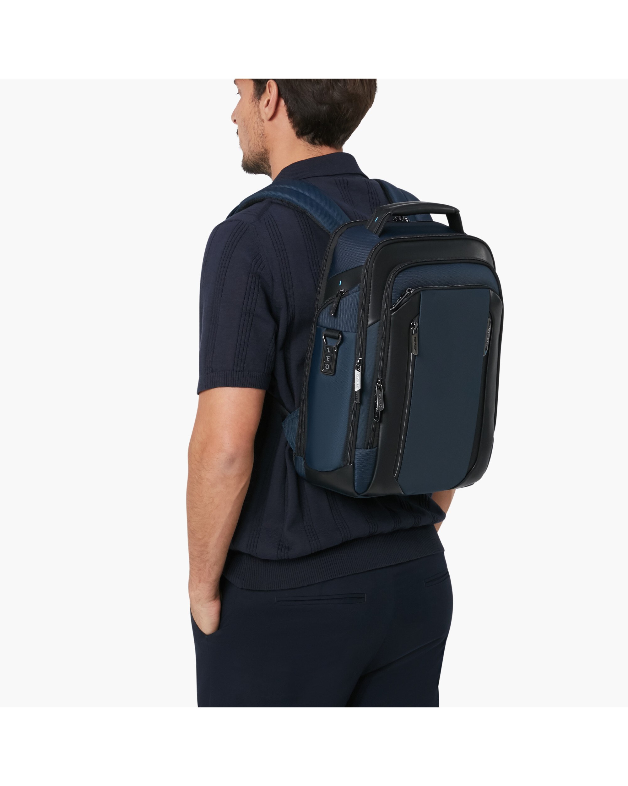 Mochila para portátil de 14,1'' spectrolite 40 blanda con capacidad de 17 litros - Samsonite - Azul Azul-4