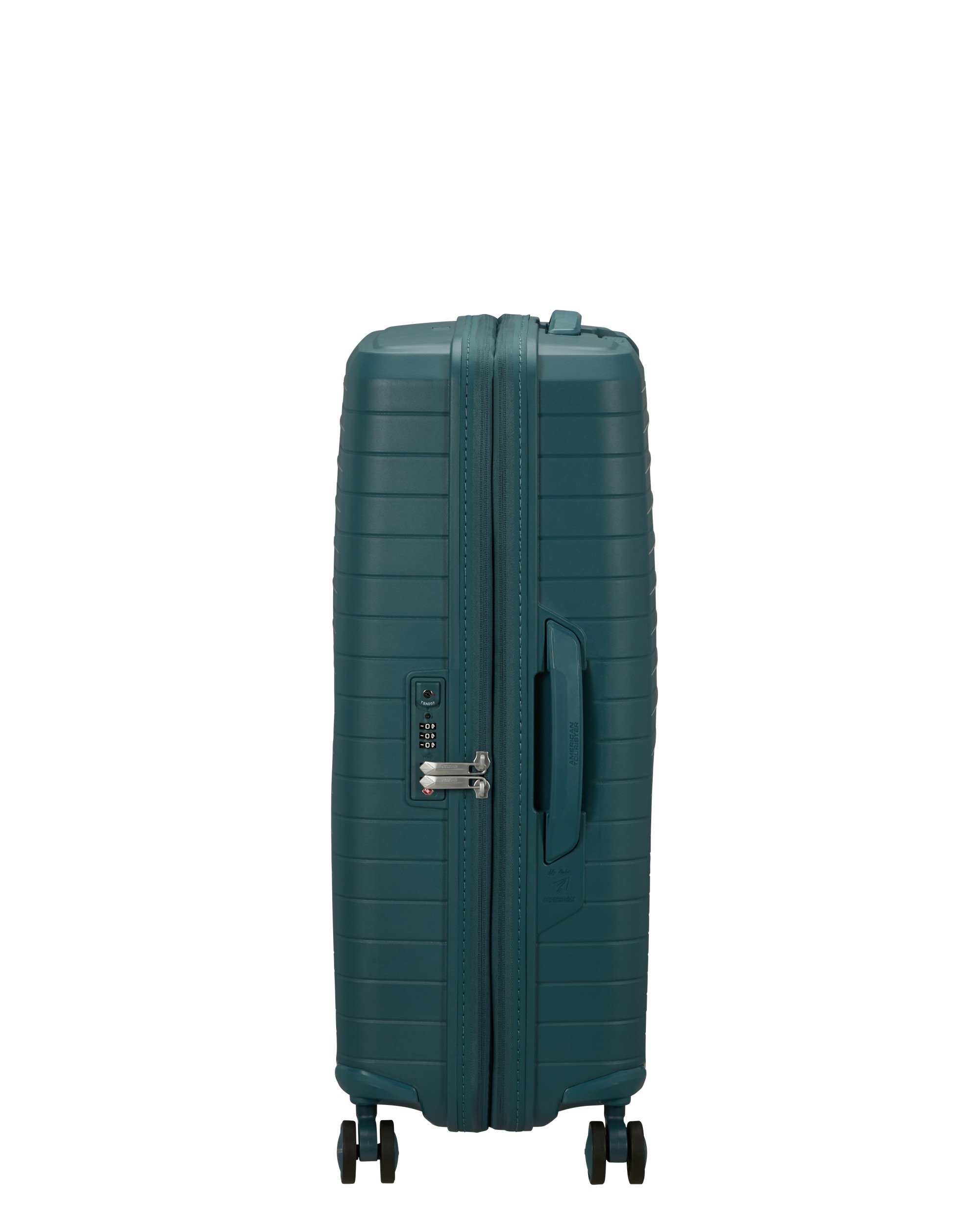 Maleta mediana expandible FastForward rígida con capacidad hasta 77 litros - American Tourister - Azul Turquesa Azul Turquesa-4